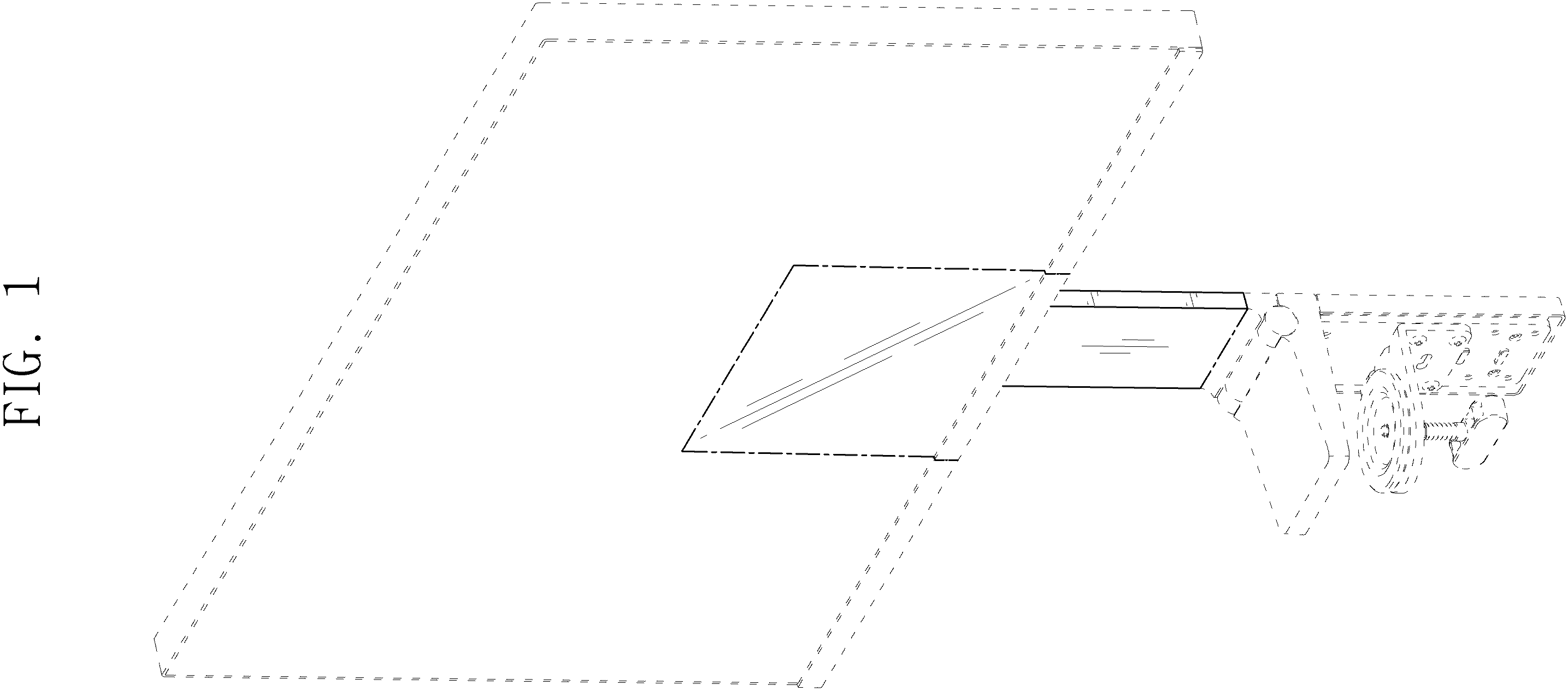 Patent USD1001754 — Monitor — Figure 1