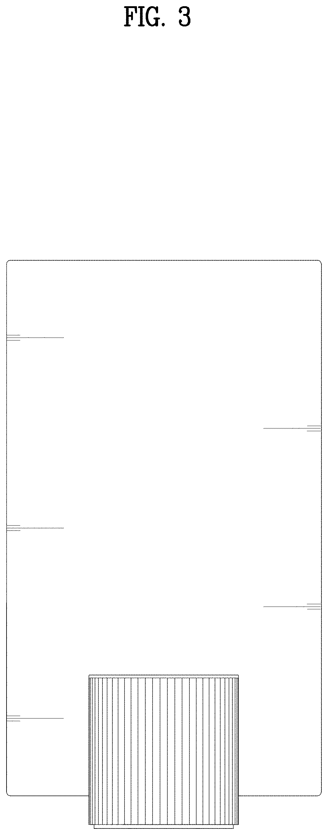 Patent USD1001755 Figure 3 – Television receiver