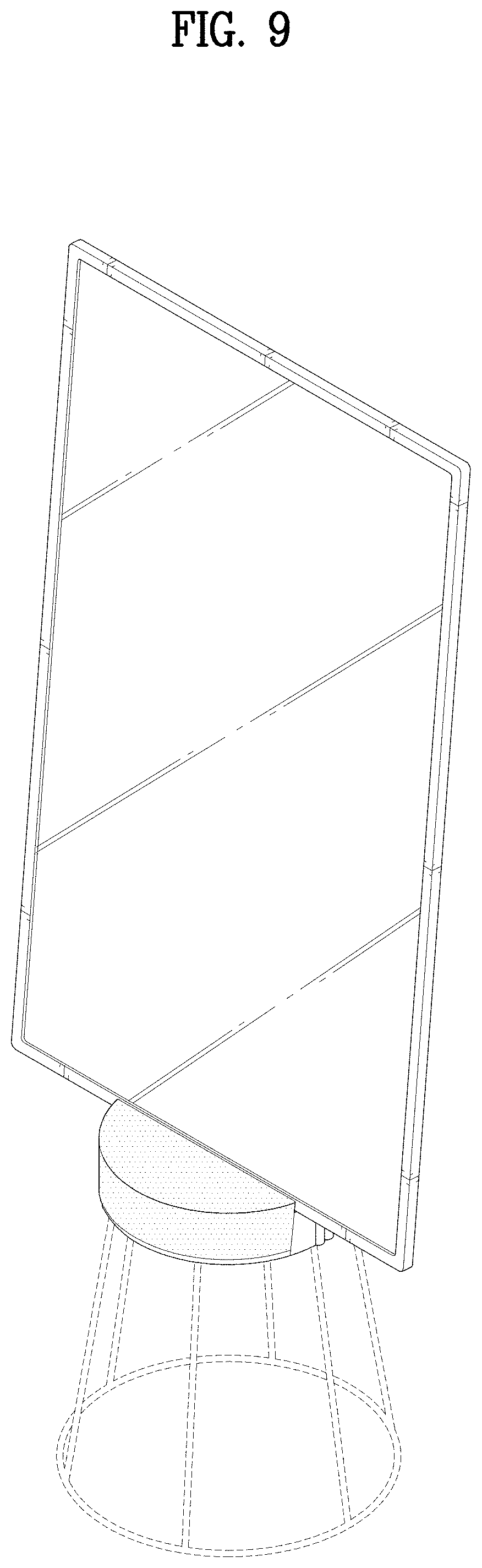 Patent USD1001755 Figure 9 – Television receiver