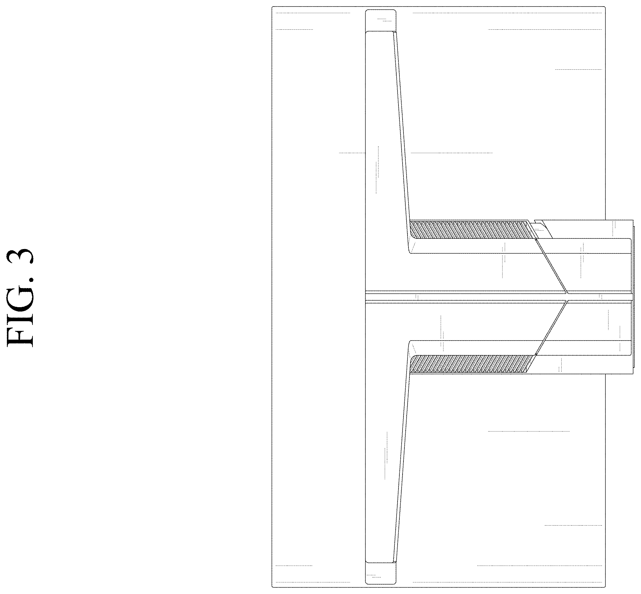 Patent USD1001756 Figure 3 – Television receiver