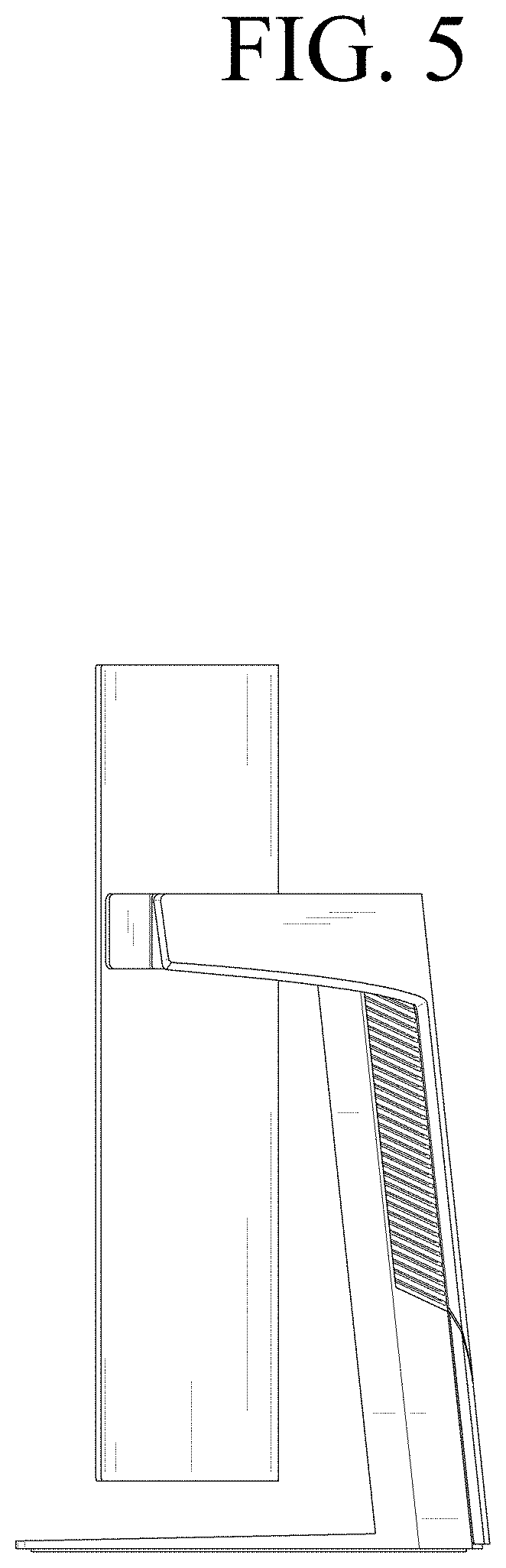 Patent USD1001756 Figure 5 – Television receiver