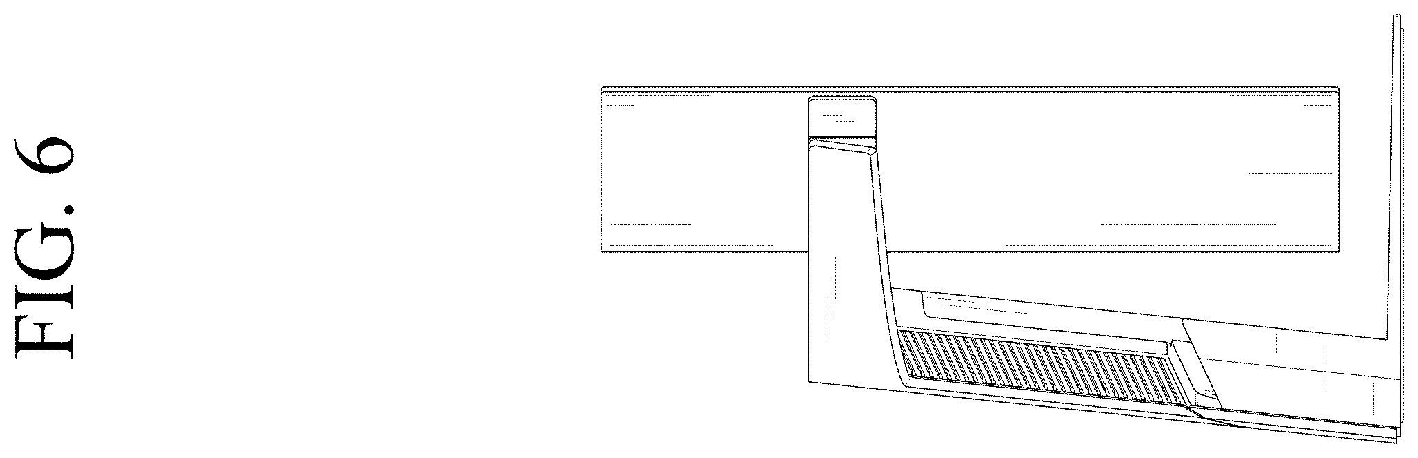 Patent USD1001756 Figure 6 – Television receiver