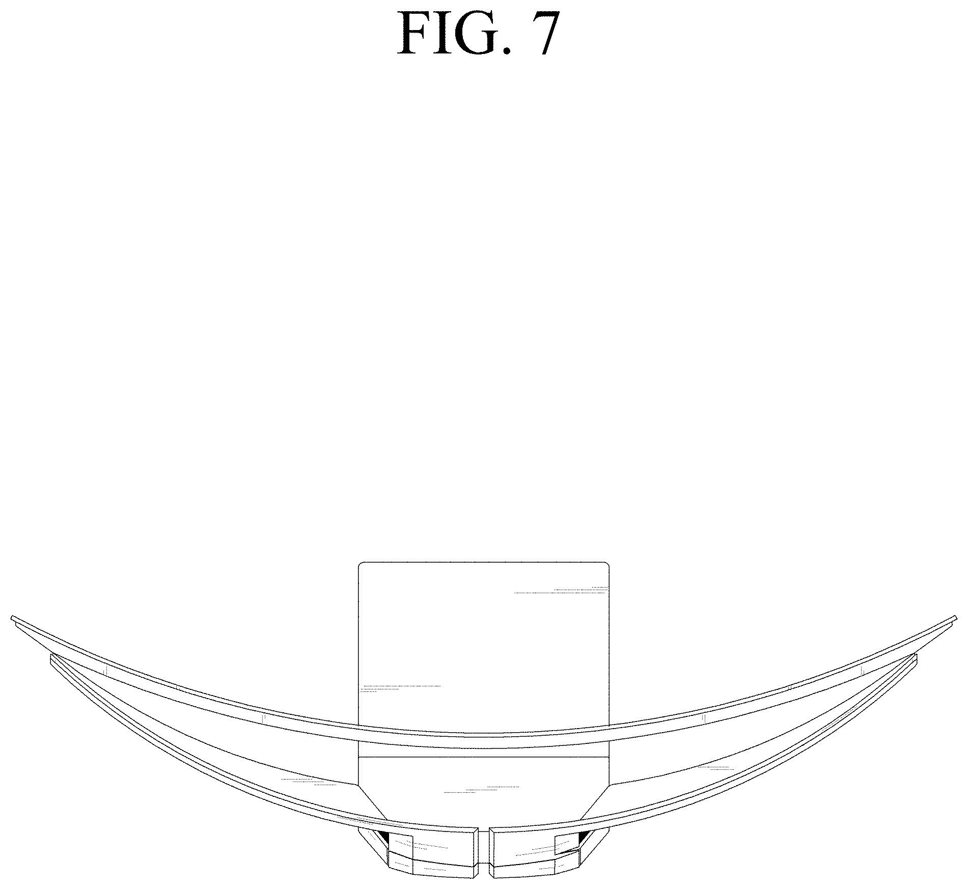 Patent USD1001756 Figure 7 – Television receiver