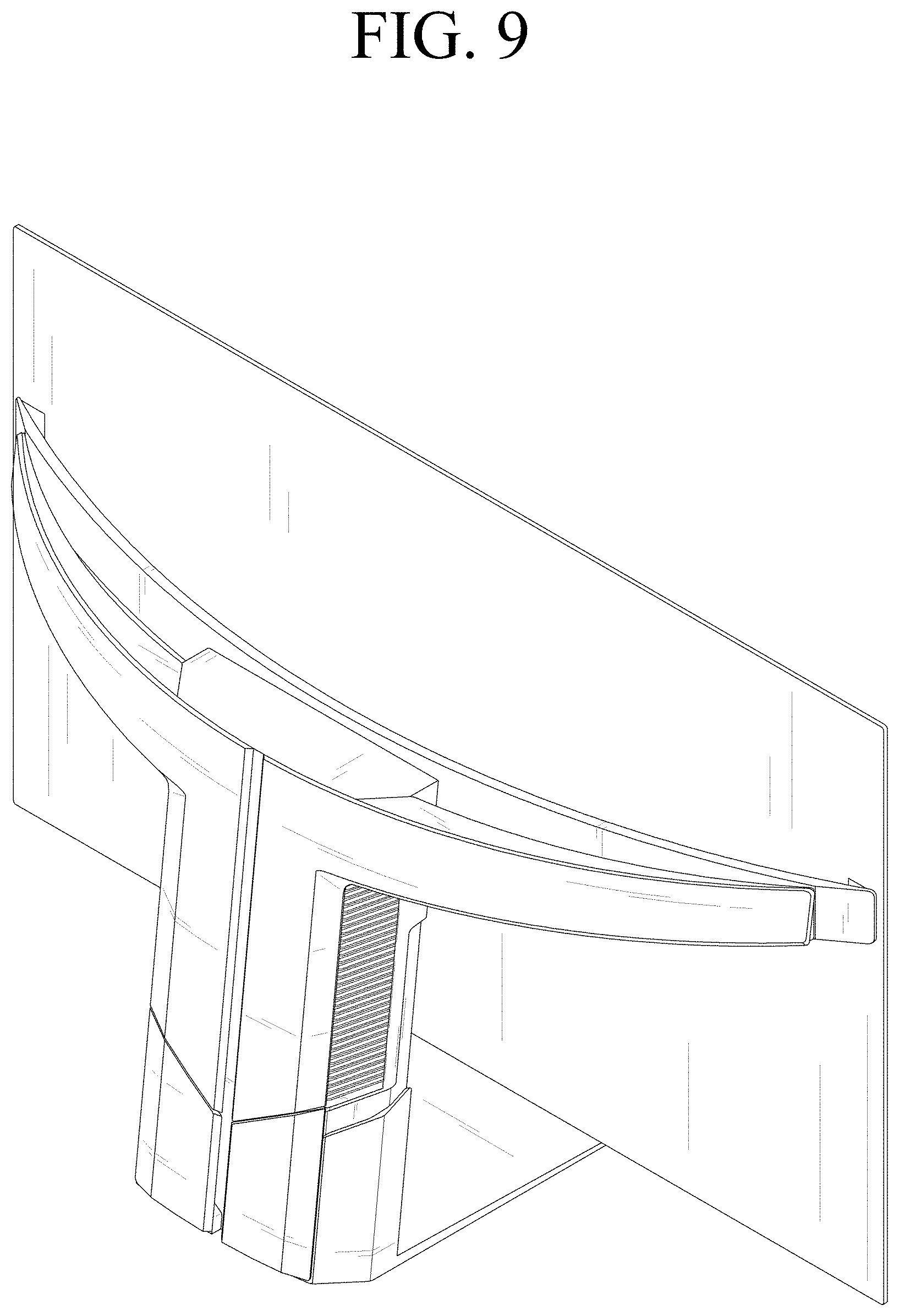Patent USD1001756 Figure 9 – Television receiver