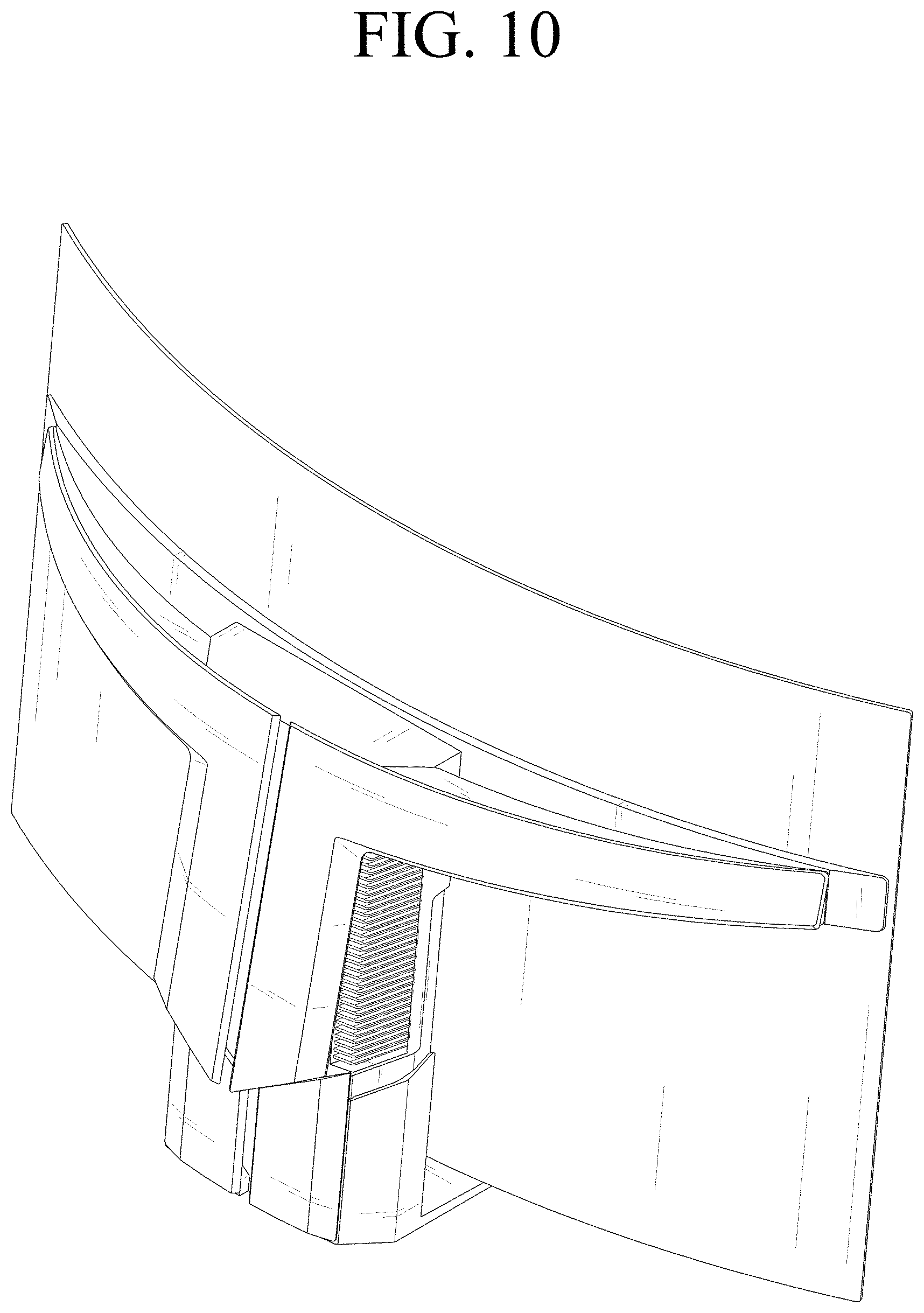 Patent USD1001756 Figure 10 – Television receiver
