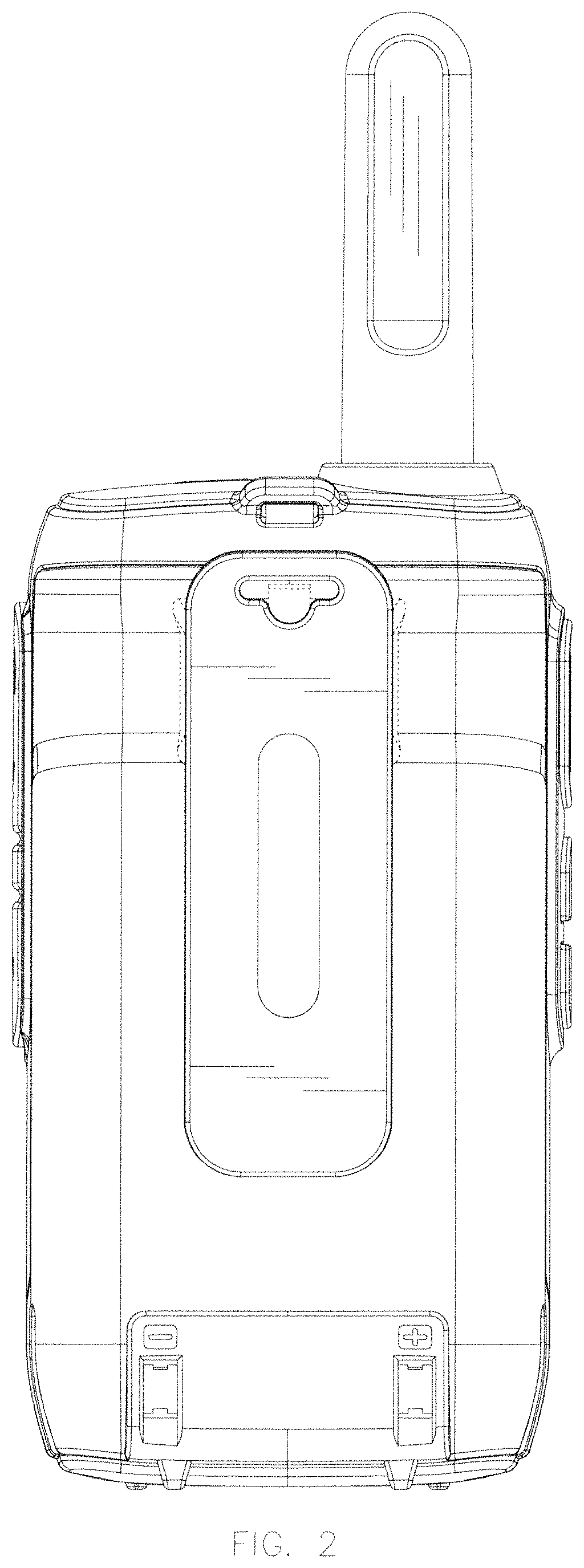 Patent USD1001758 Figure 2 – Walkie talkie