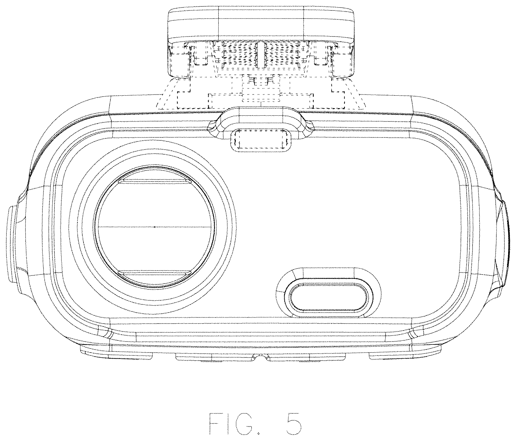 Patent USD1001758 Figure 5 – Walkie talkie