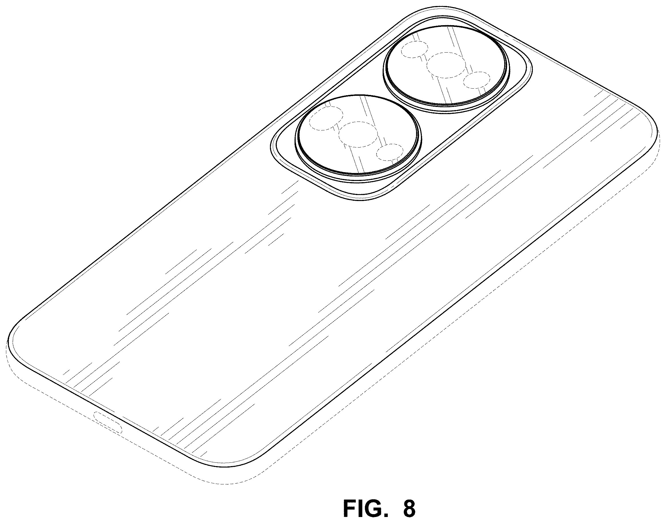Patent USD1001759 Figure 6 – Mobile phone