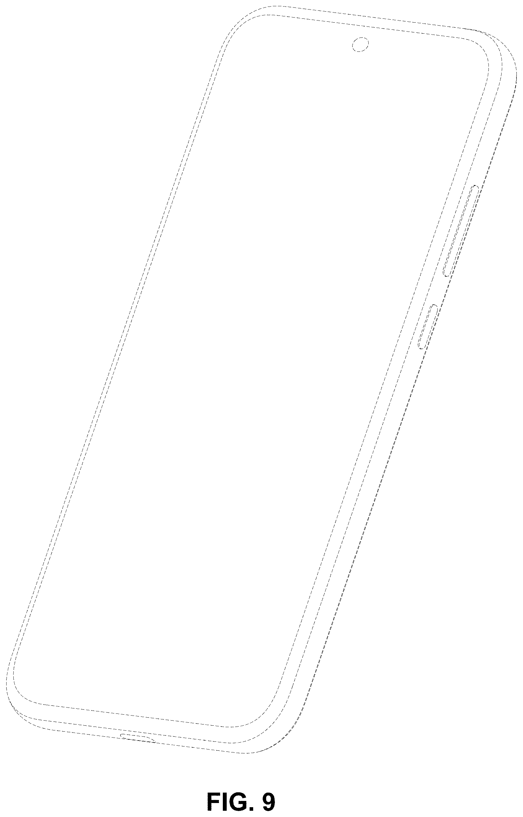 Patent USD1001759 Figure 7 – Mobile phone