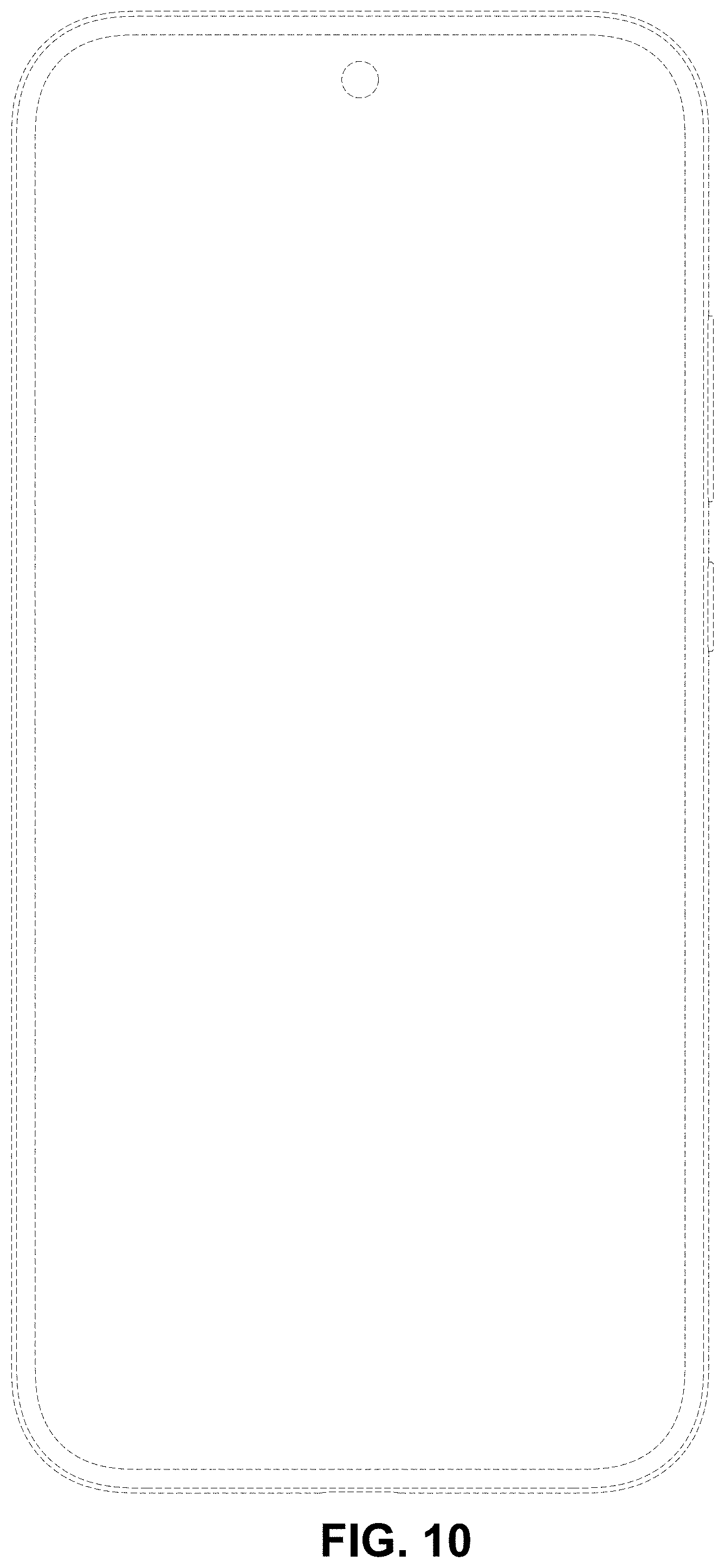 Patent USD1001759 Figure 8 – Mobile phone