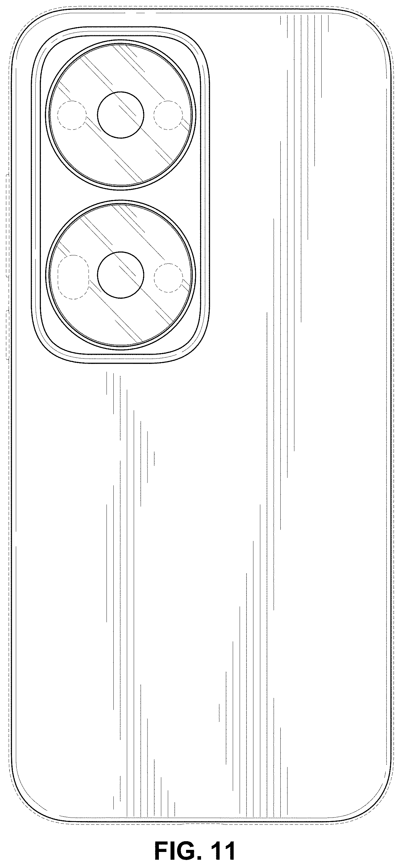Patent USD1001759 Figure 9 – Mobile phone