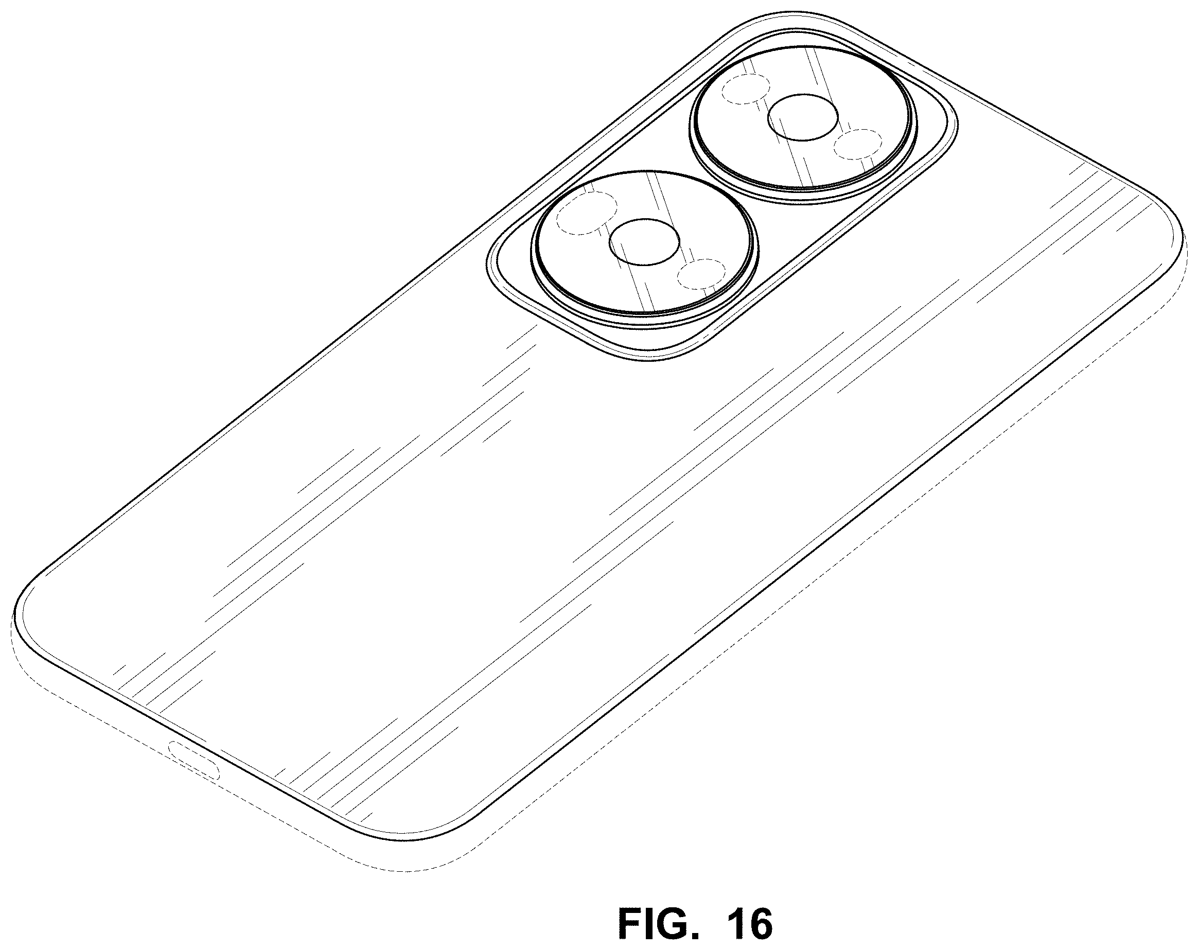 Patent USD1001759 Figure 12 – Mobile phone