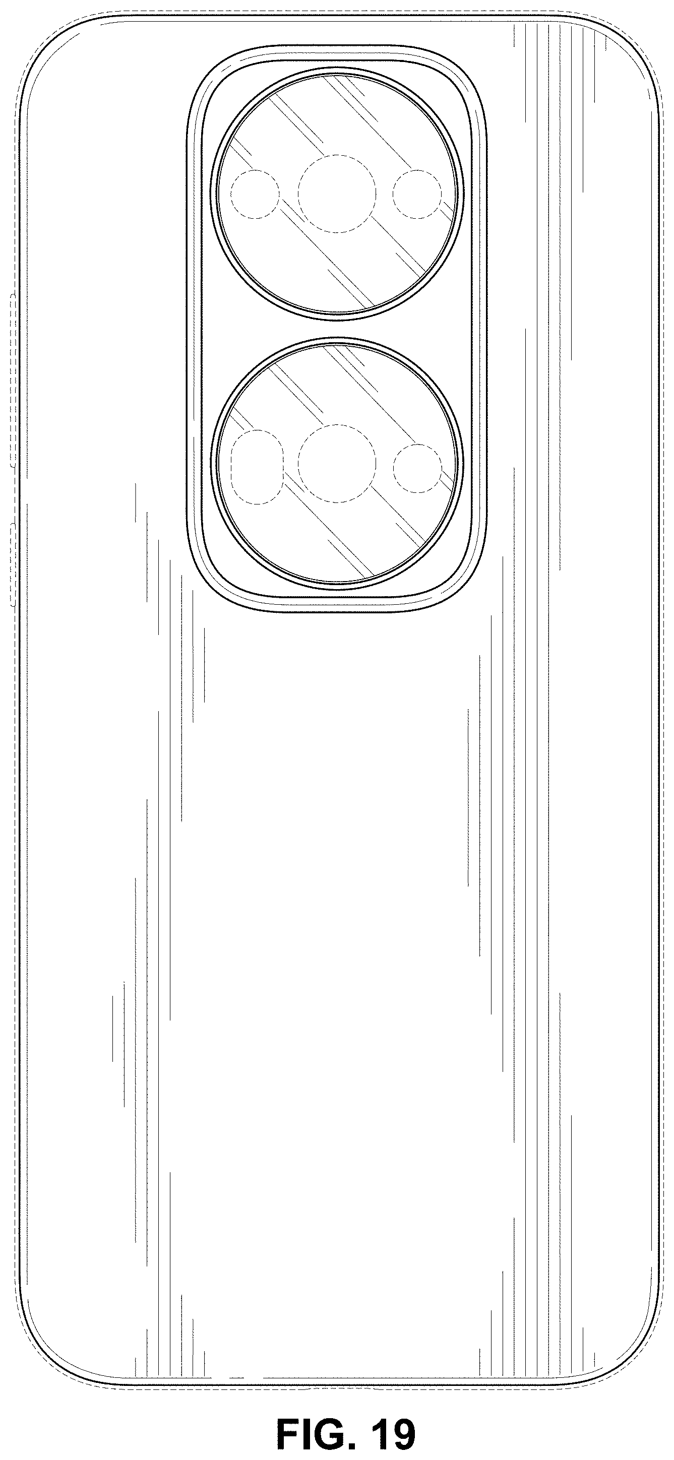 Patent USD1001759 Figure 15 – Mobile phone