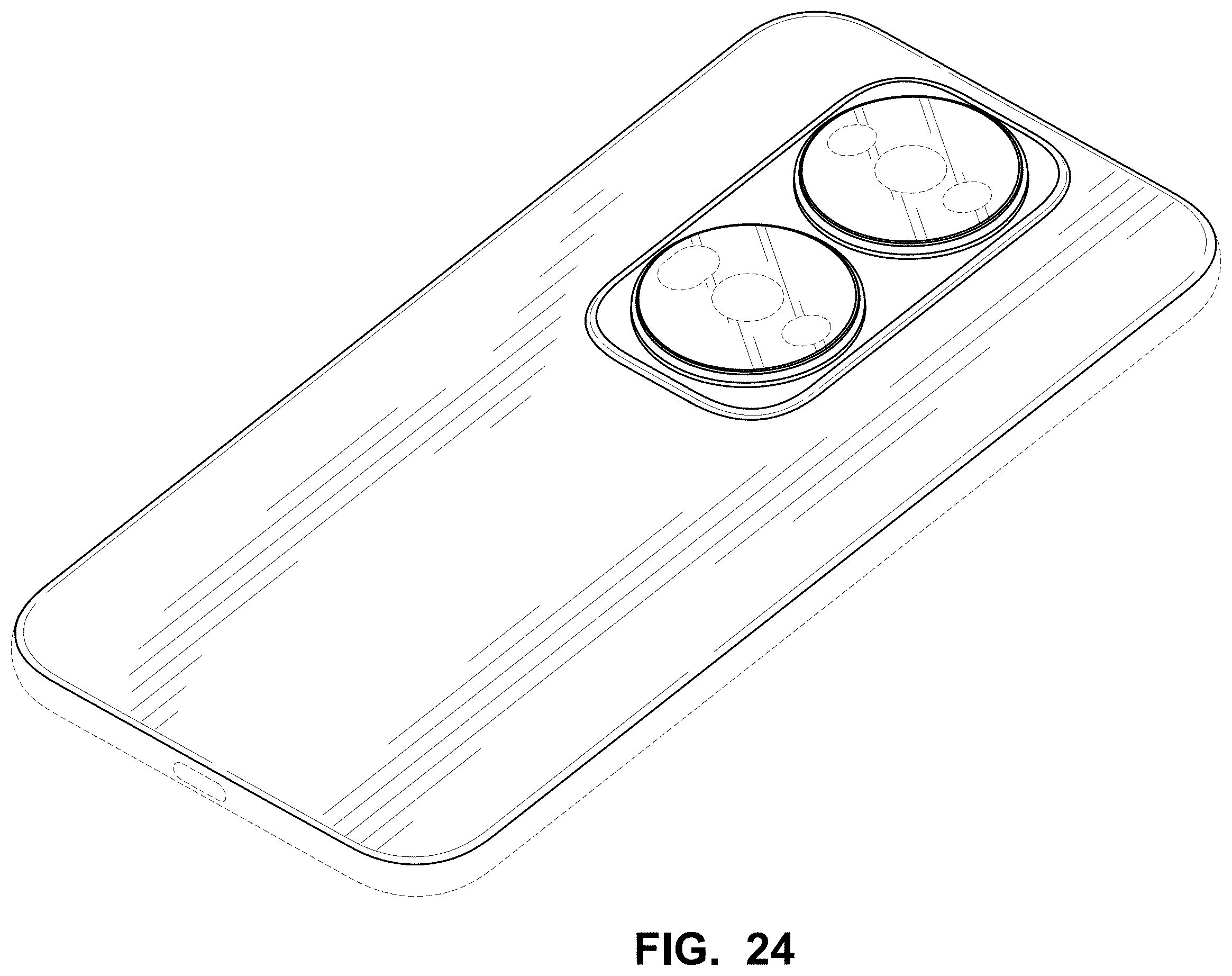 Patent USD1001759 Figure 18 – Mobile phone