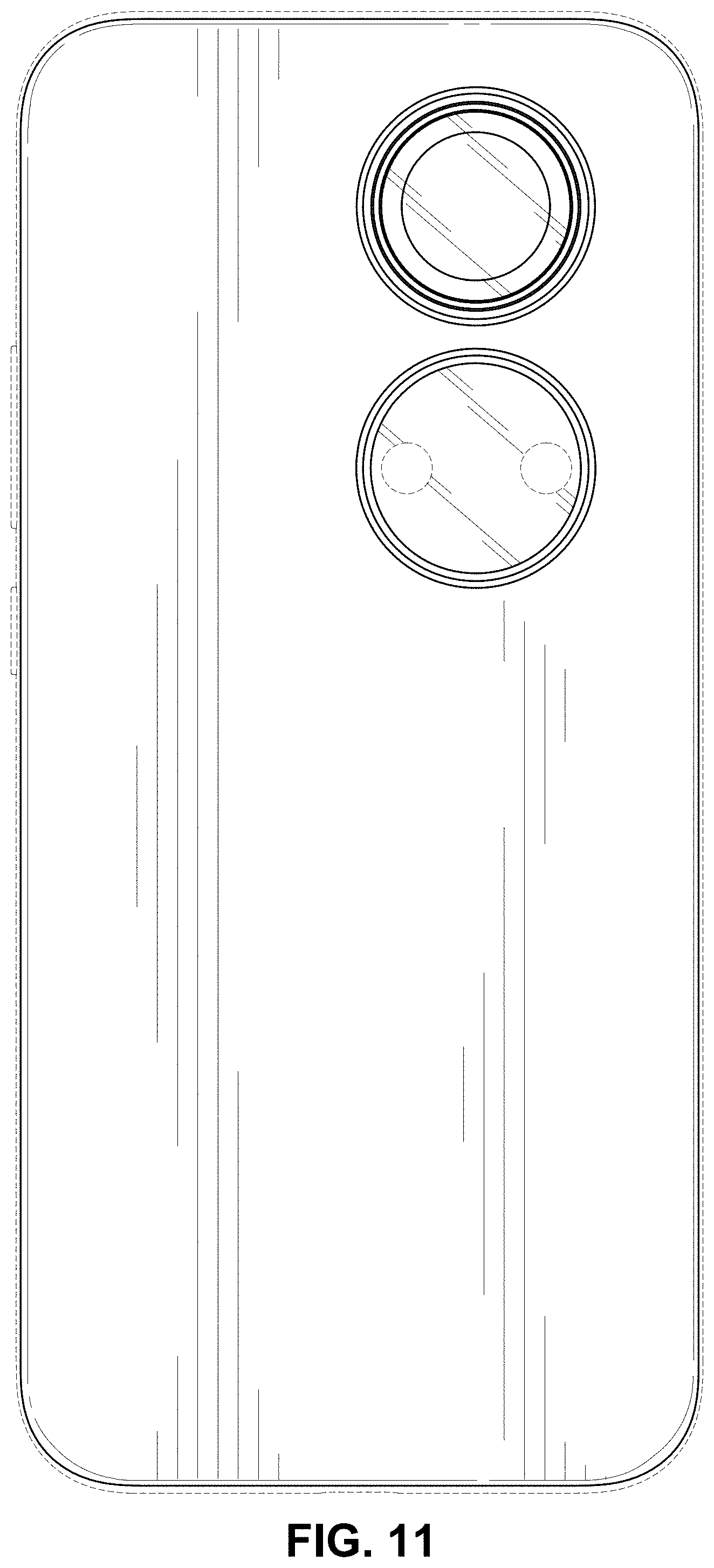 Patent USD1001762 Figure 9 – Mobile phone