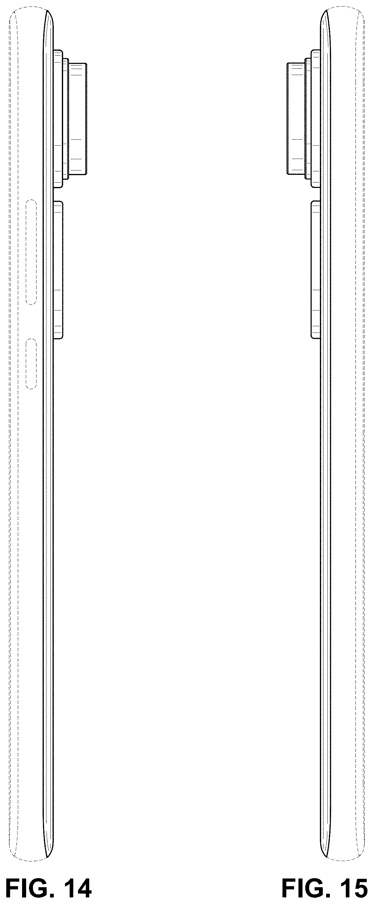 Patent USD1001762 Figure 11 – Mobile phone