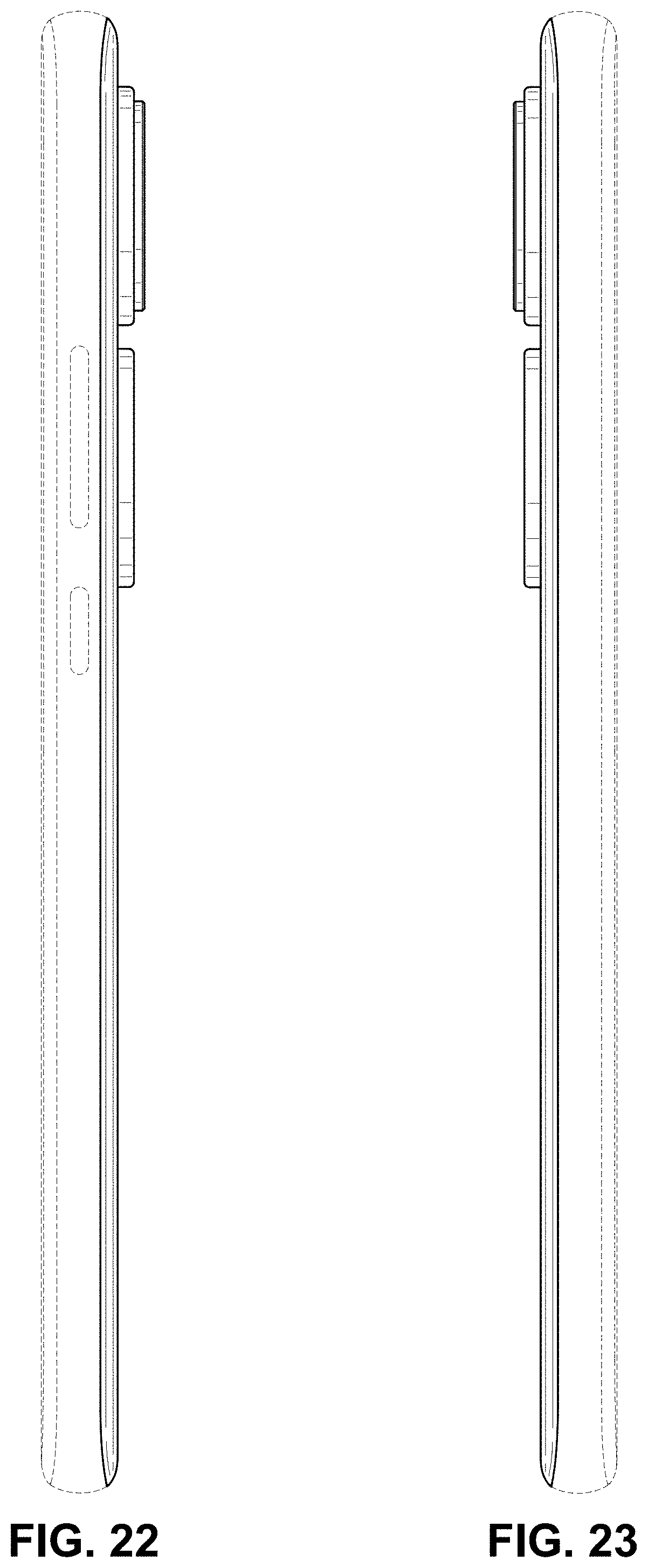 Patent USD1001762 Figure 17 – Mobile phone