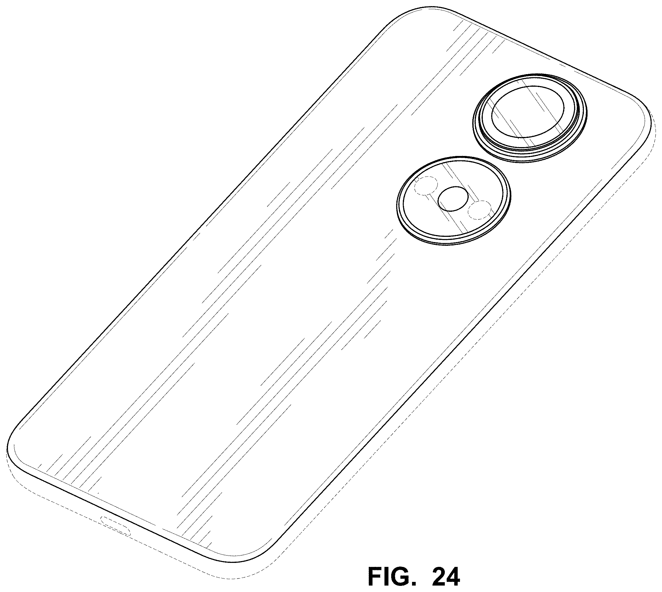 Patent USD1001762 Figure 18 – Mobile phone