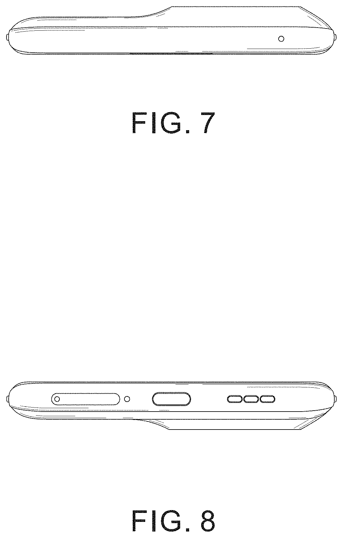 Patent USD1001763 Figure 7 – Mobile phone