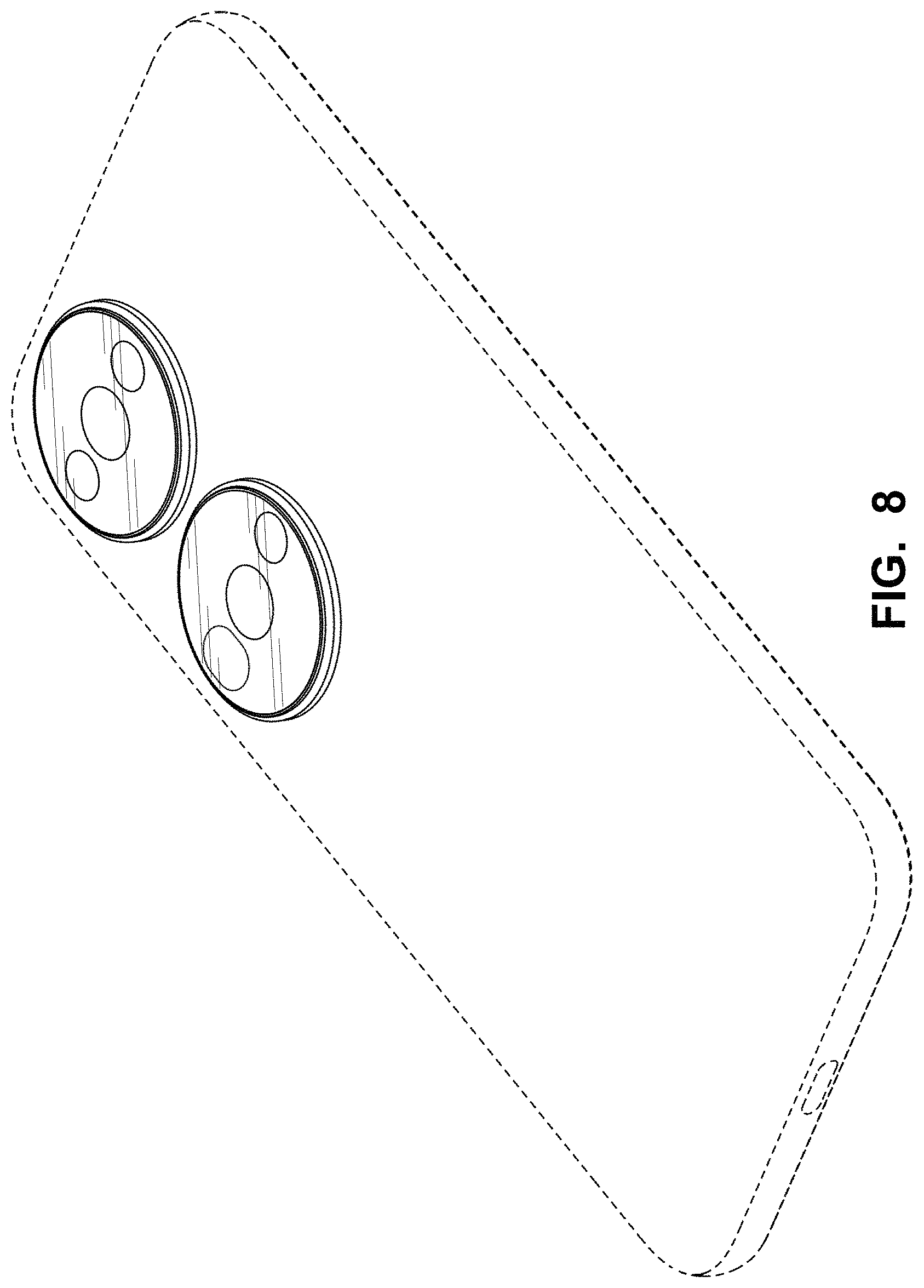 Patent USD1001764 Figure 6 – Mobile phone