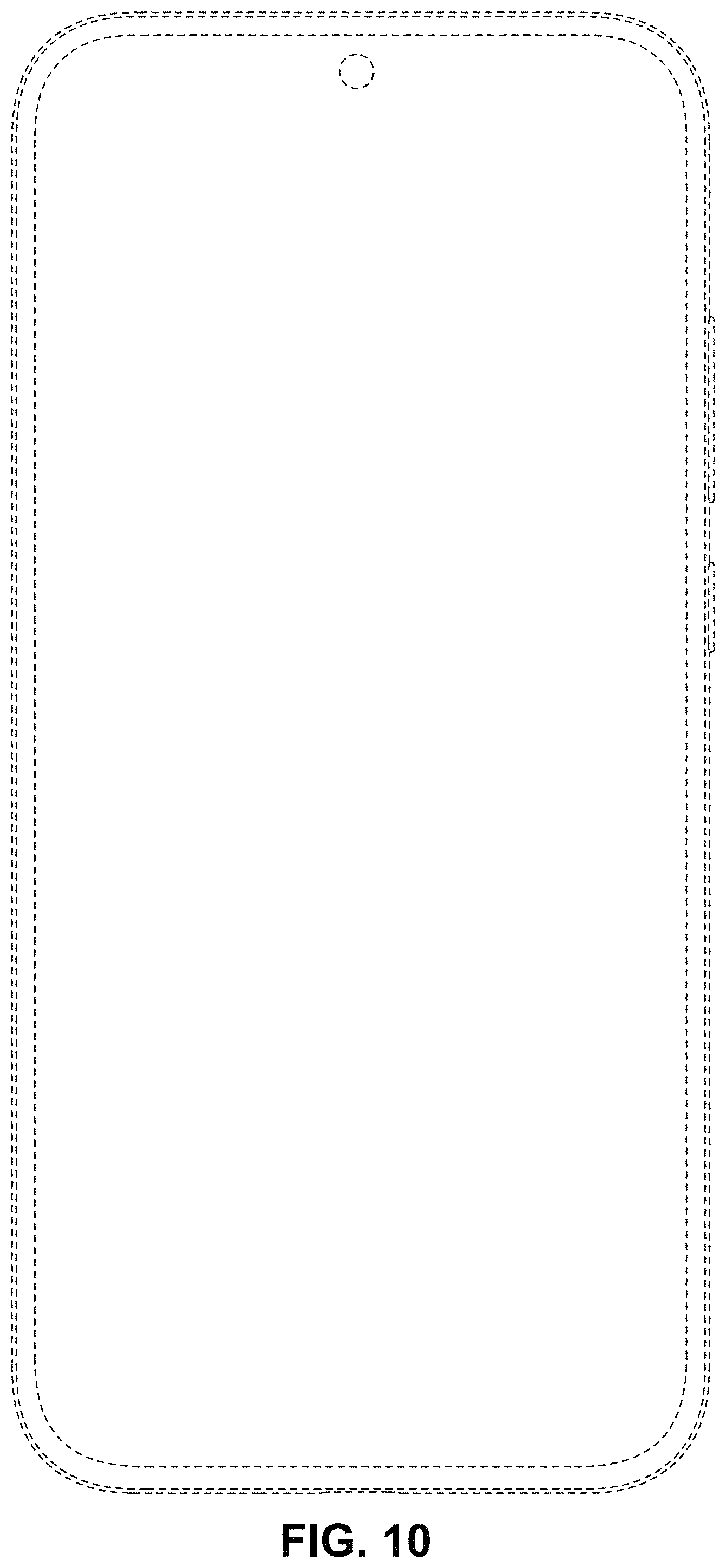 Patent USD1001764 Figure 8 – Mobile phone