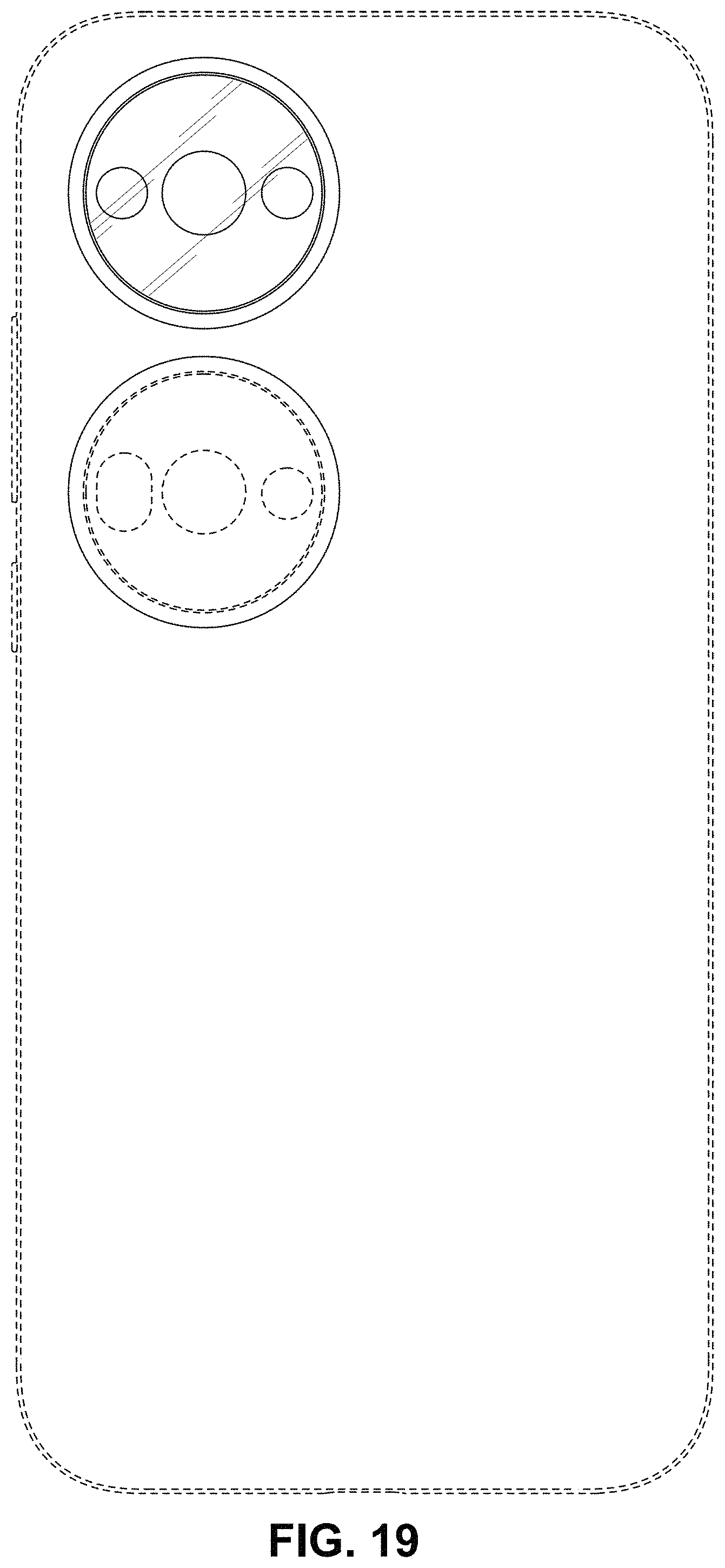 Patent USD1001764 Figure 15 – Mobile phone