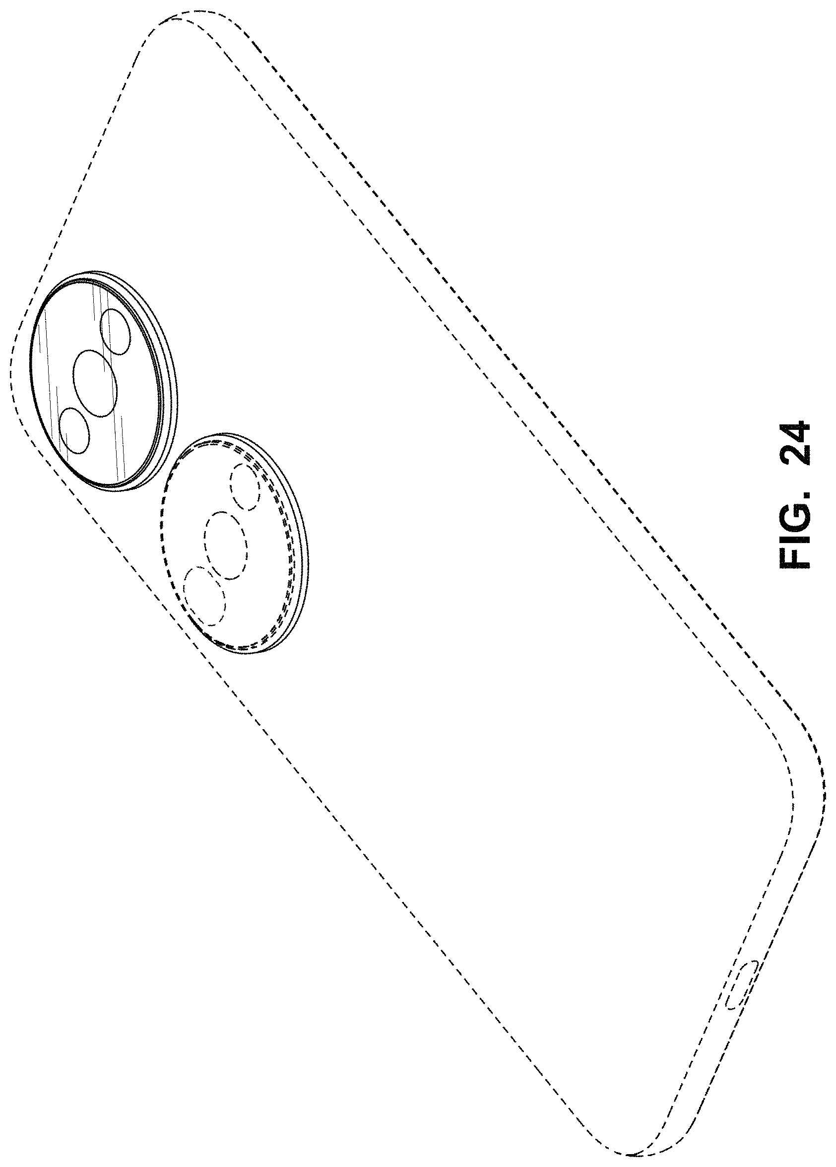 Patent USD1001764 Figure 18 – Mobile phone