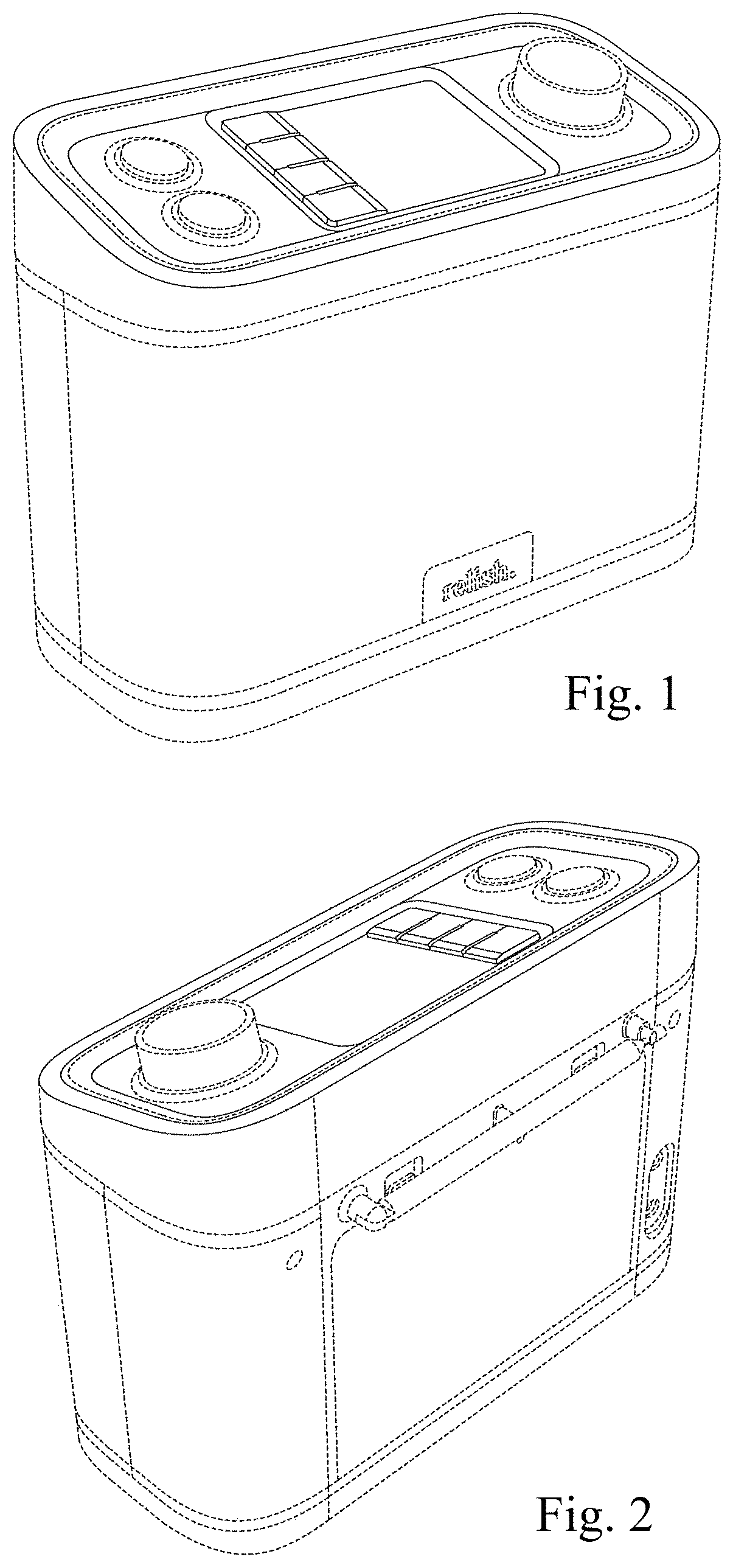 Patent USD1001766 Figure 1 – Radio