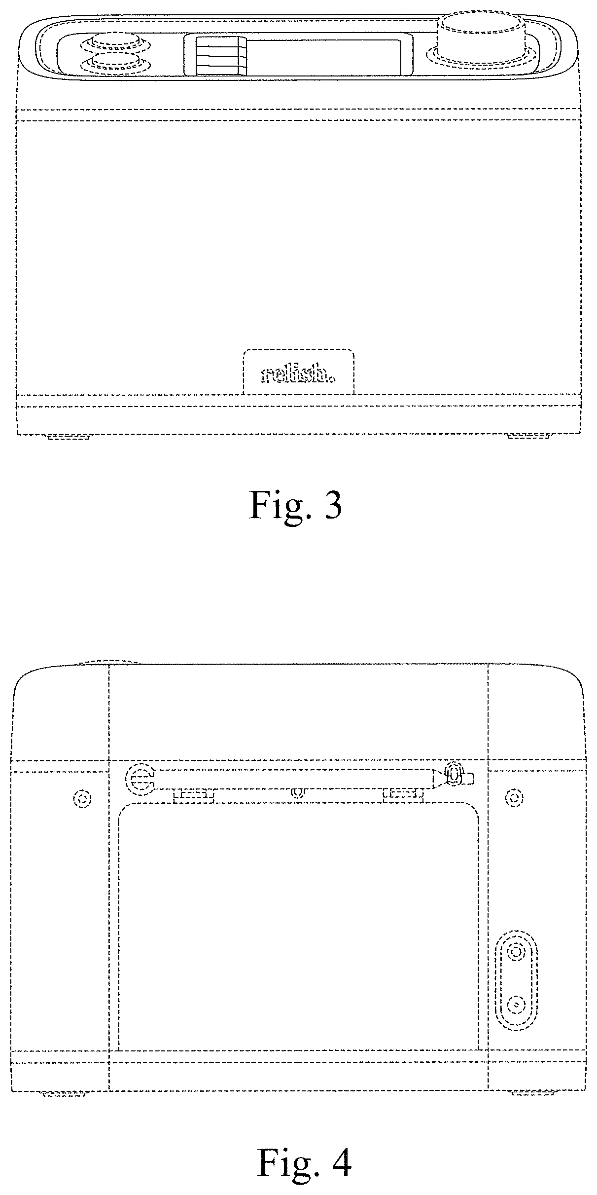 Patent USD1001766 Figure 2 – Radio