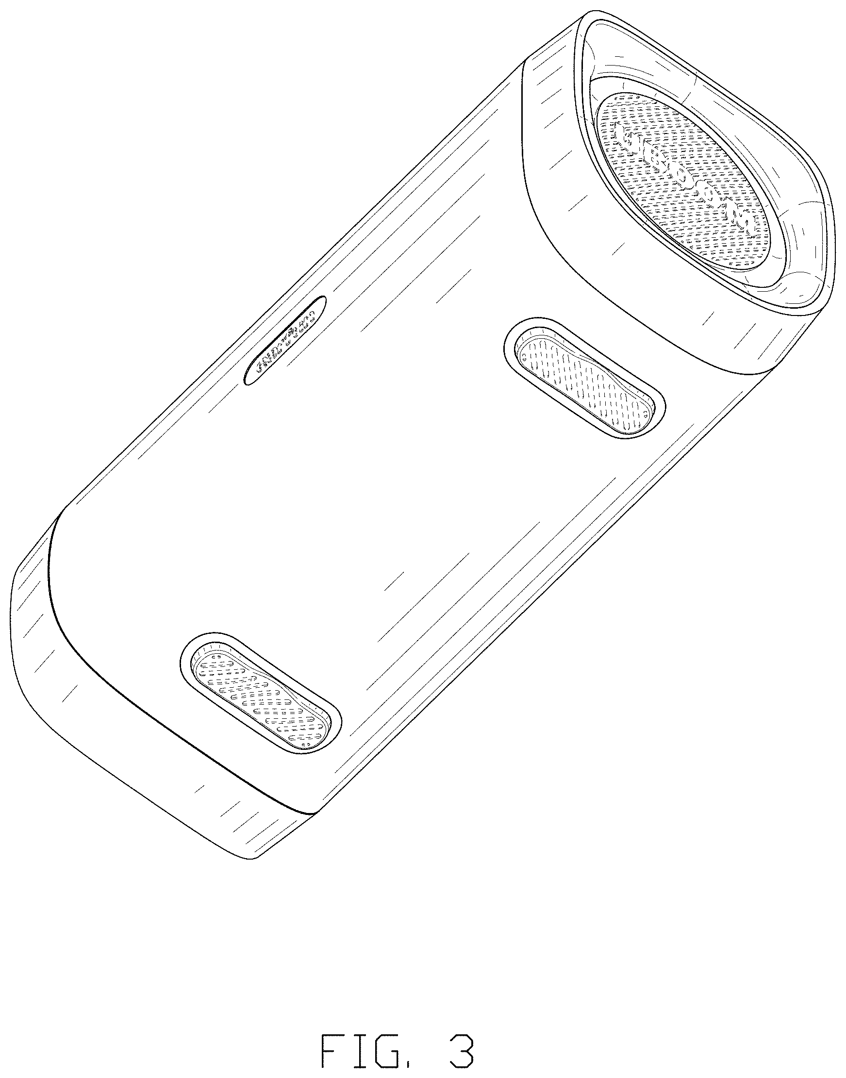 Patent USD1001768 Figure 3 – Bluetooth speaker