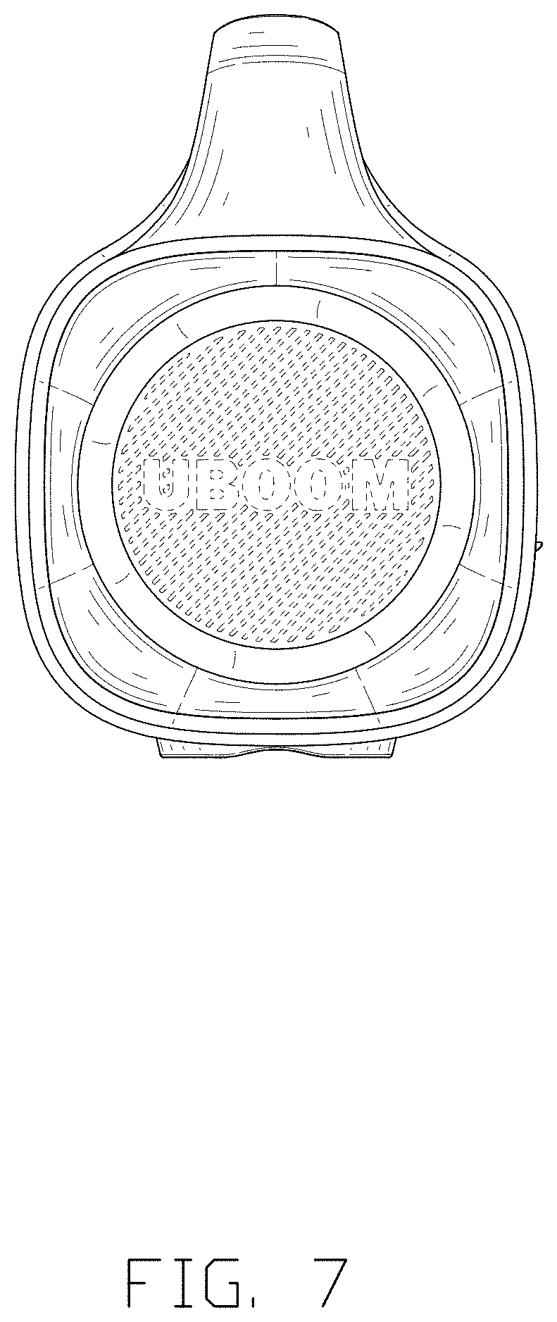 Patent USD1001768 Figure 7 – Bluetooth speaker