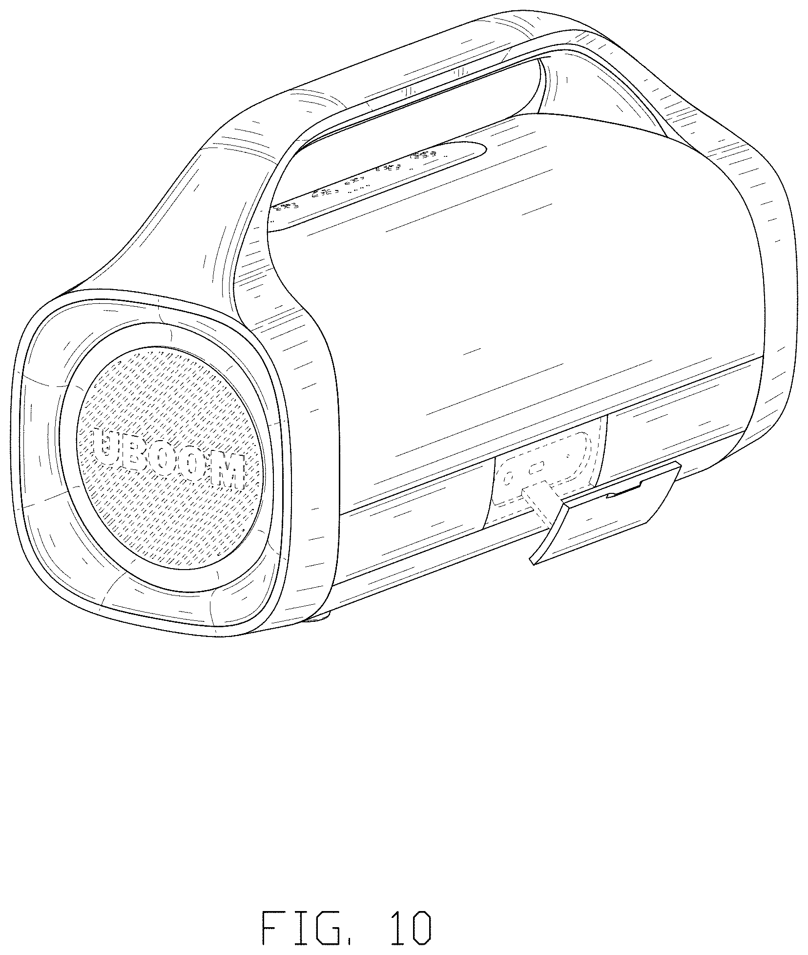 Patent USD1001768 Figure 10 – Bluetooth speaker