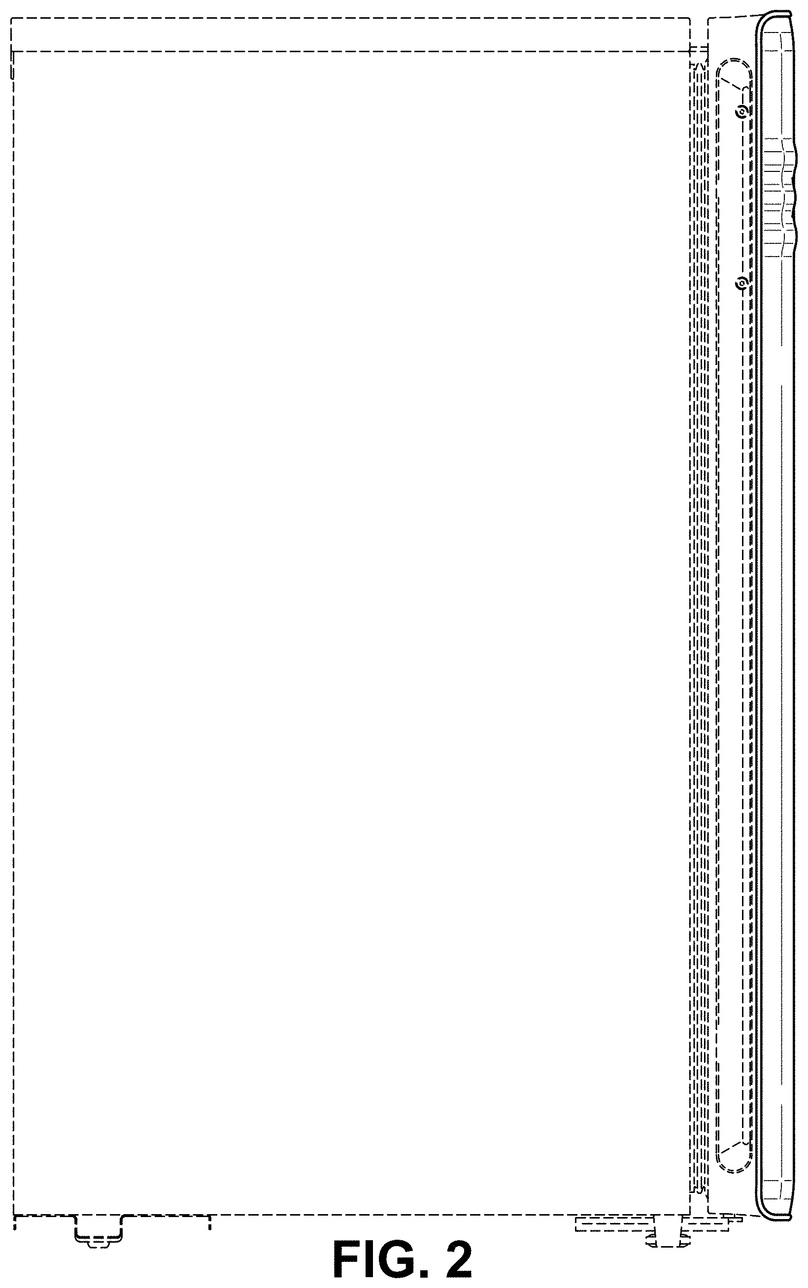 Patent USD1001769 Figure 2 – Refrigerator door