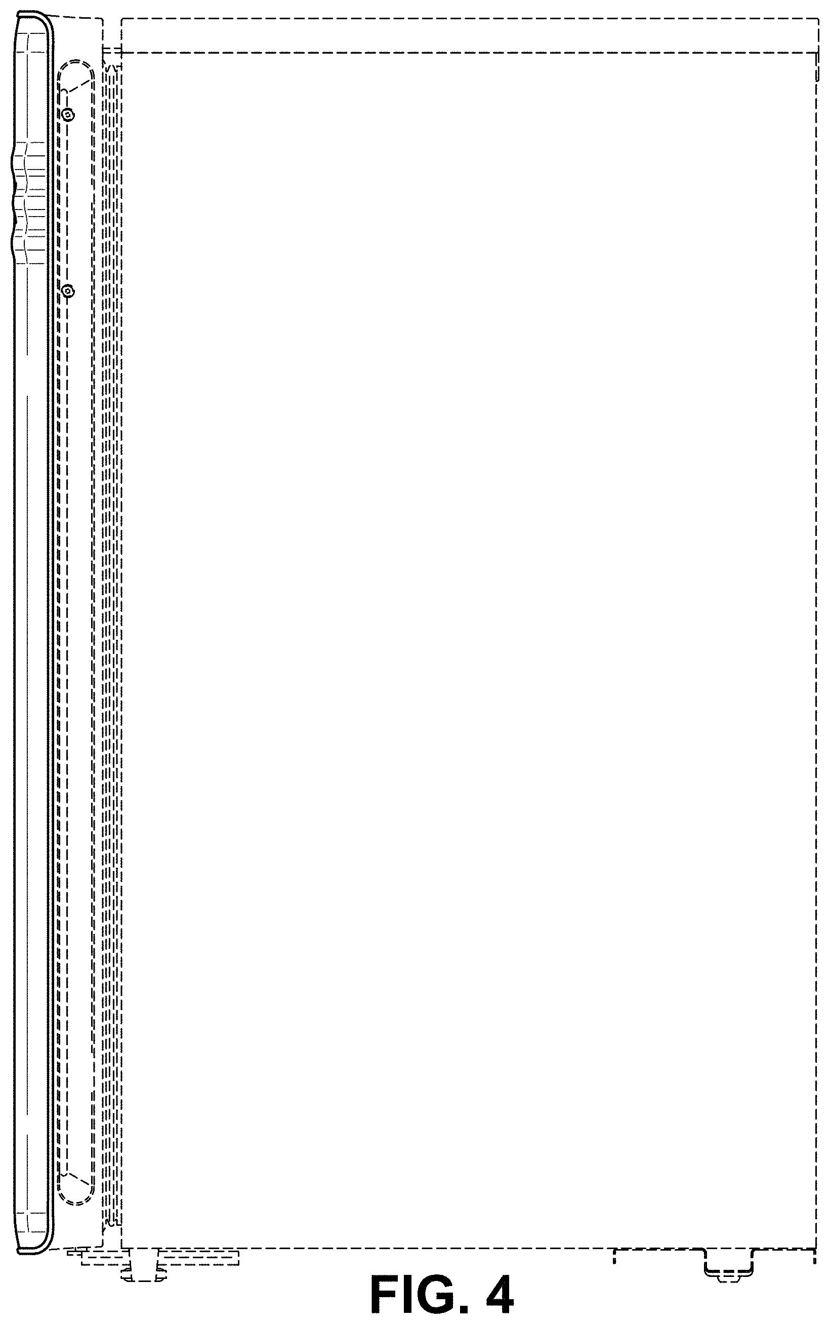 Patent USD1001769 Figure 4 – Refrigerator door