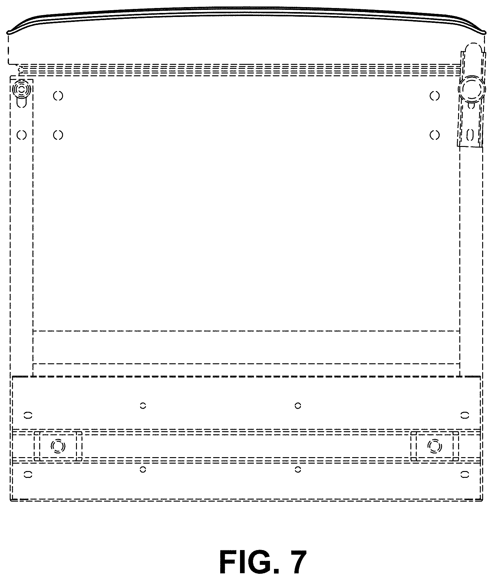 Patent USD1001769 Figure 7 – Refrigerator door