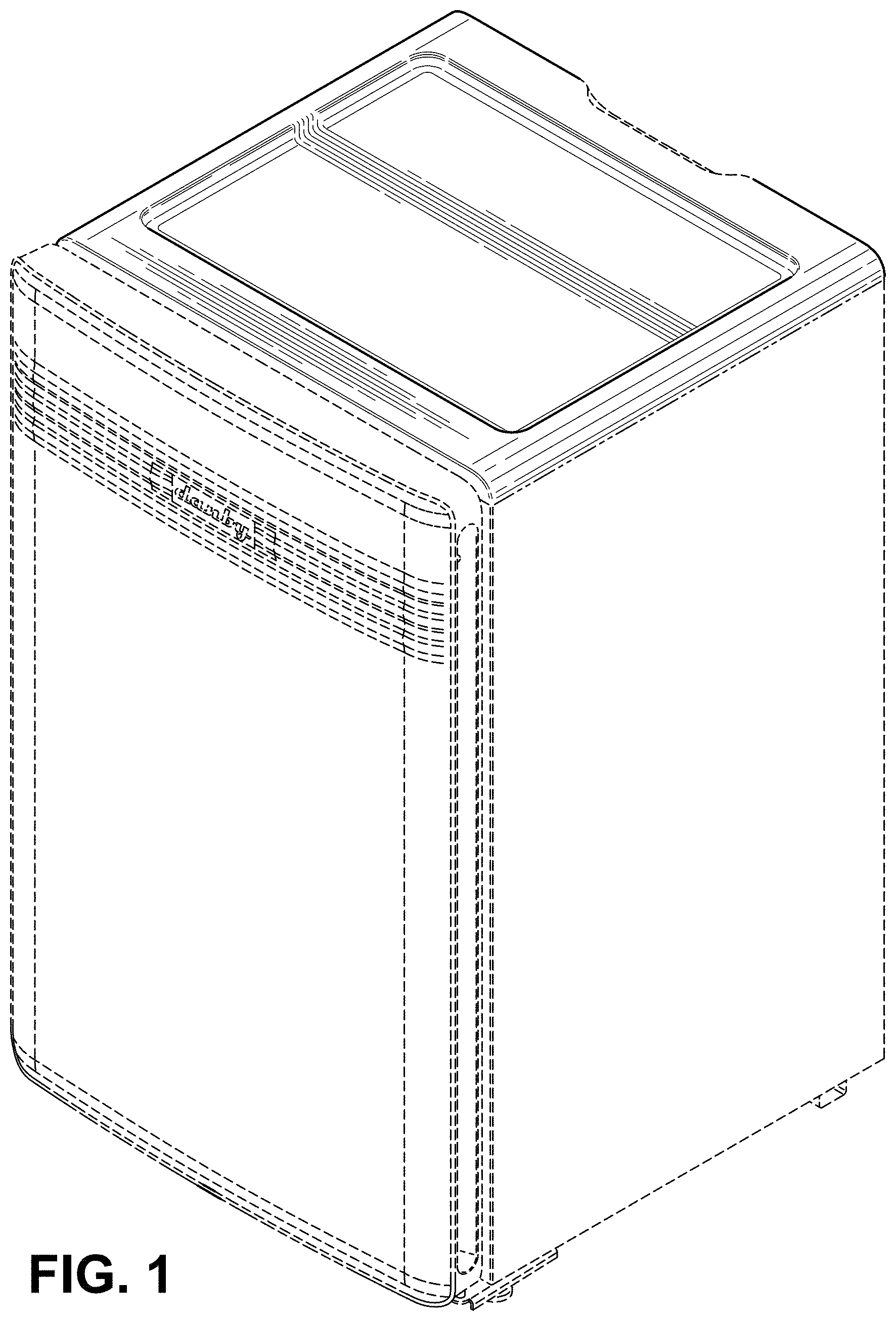 Patent USD1001770 Figure 1 – Refrigerator top