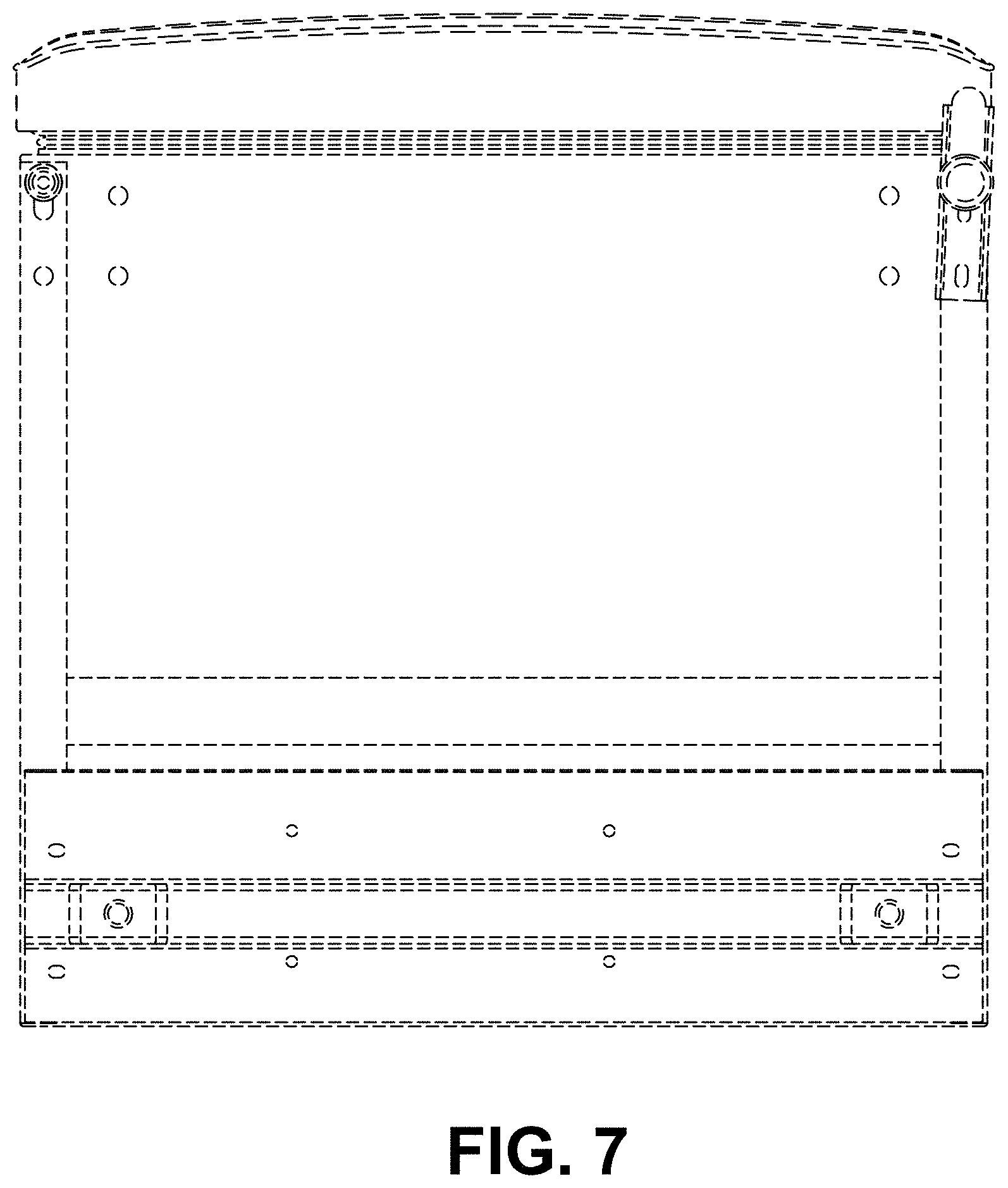 Patent USD1001770 Figure 7 – Refrigerator top