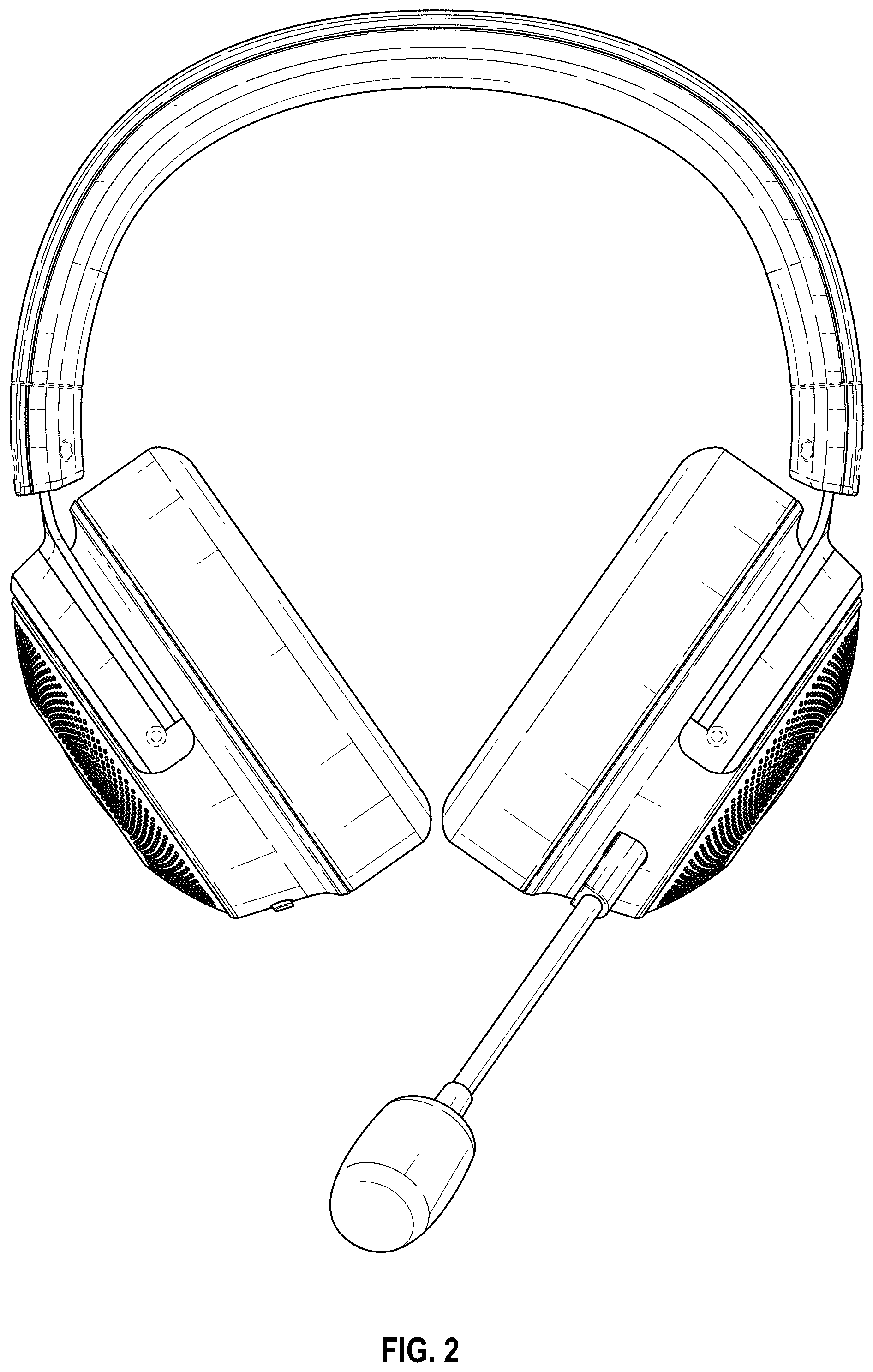 Patent USD1001771 Figure 2 – Headphone
