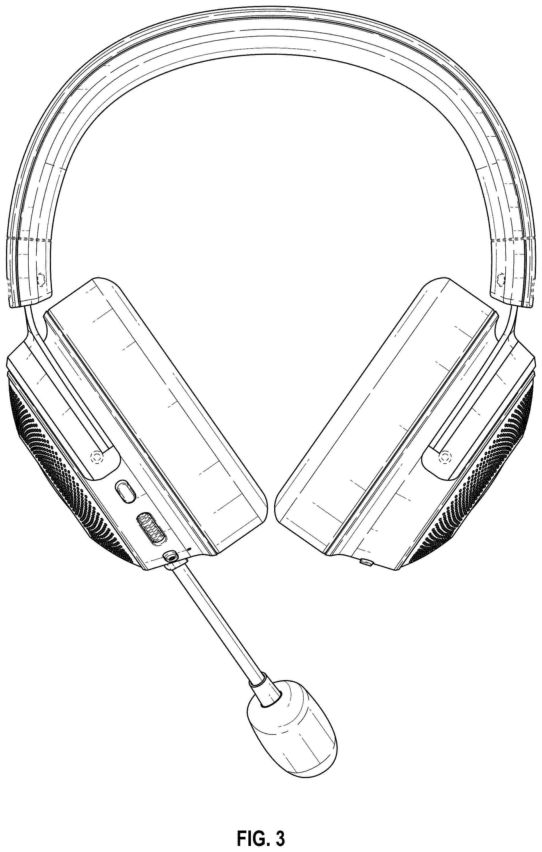 Patent USD1001771 Figure 3 – Headphone