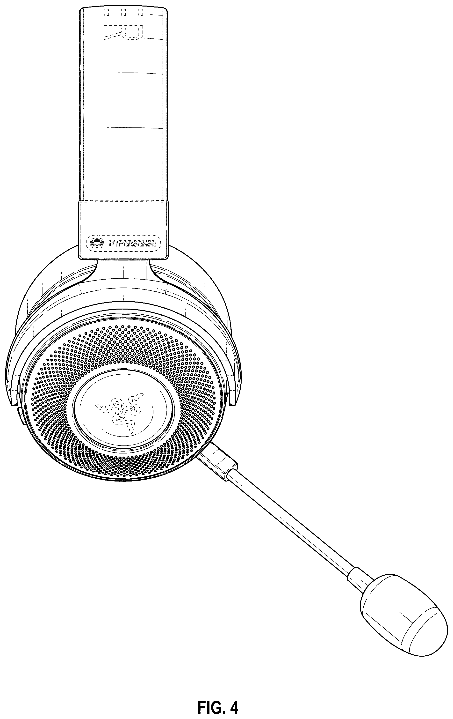 Patent USD1001771 Figure 4 – Headphone