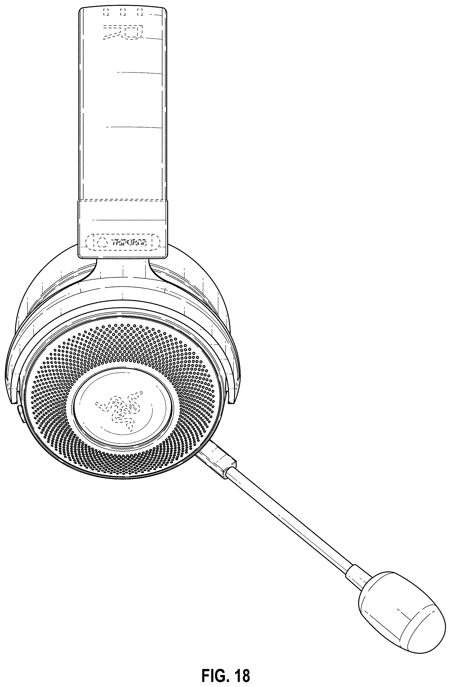 Patent USD1001771 Figure 18 – Headphone