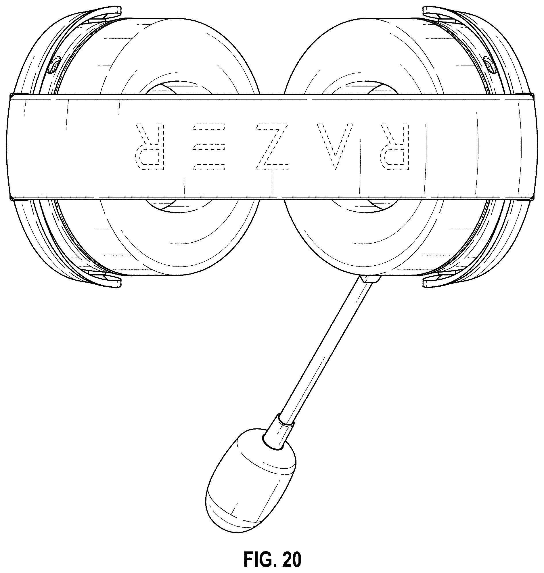 Patent USD1001771 Figure 20 – Headphone