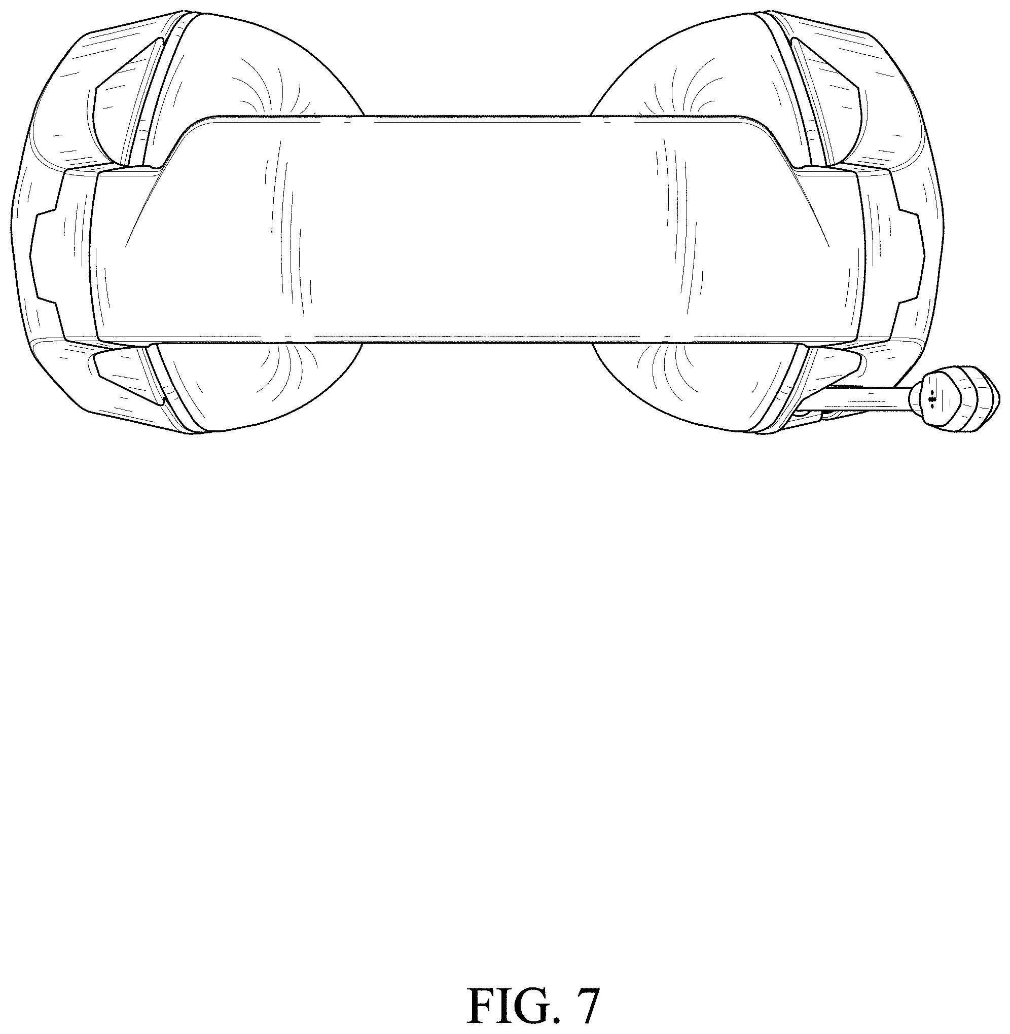 Patent USD1001772 Figure 7 – Headset