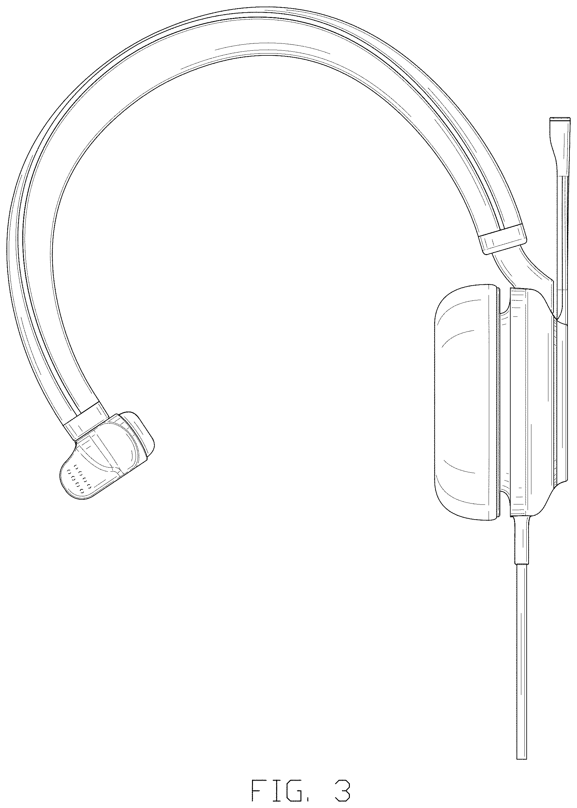 Patent USD1001773 Figure 3 – Headphone