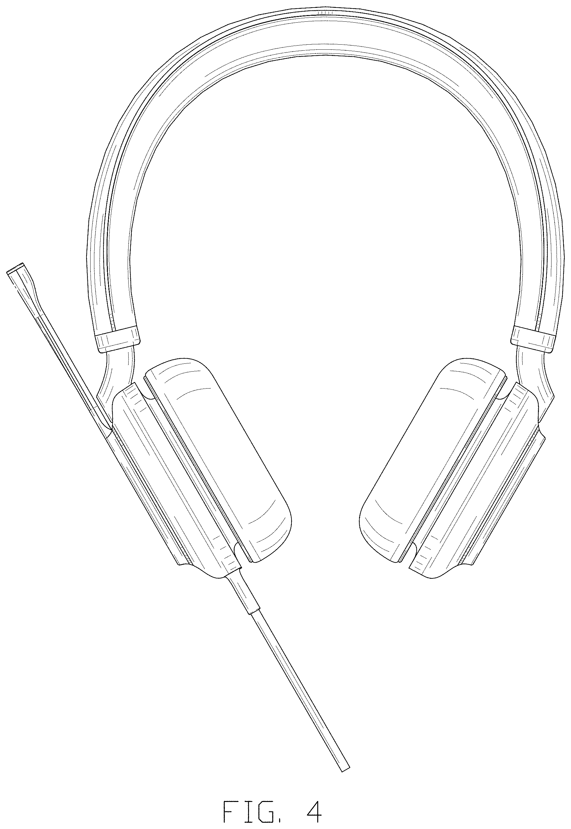 Patent USD1001774 Figure 4 – Headphone