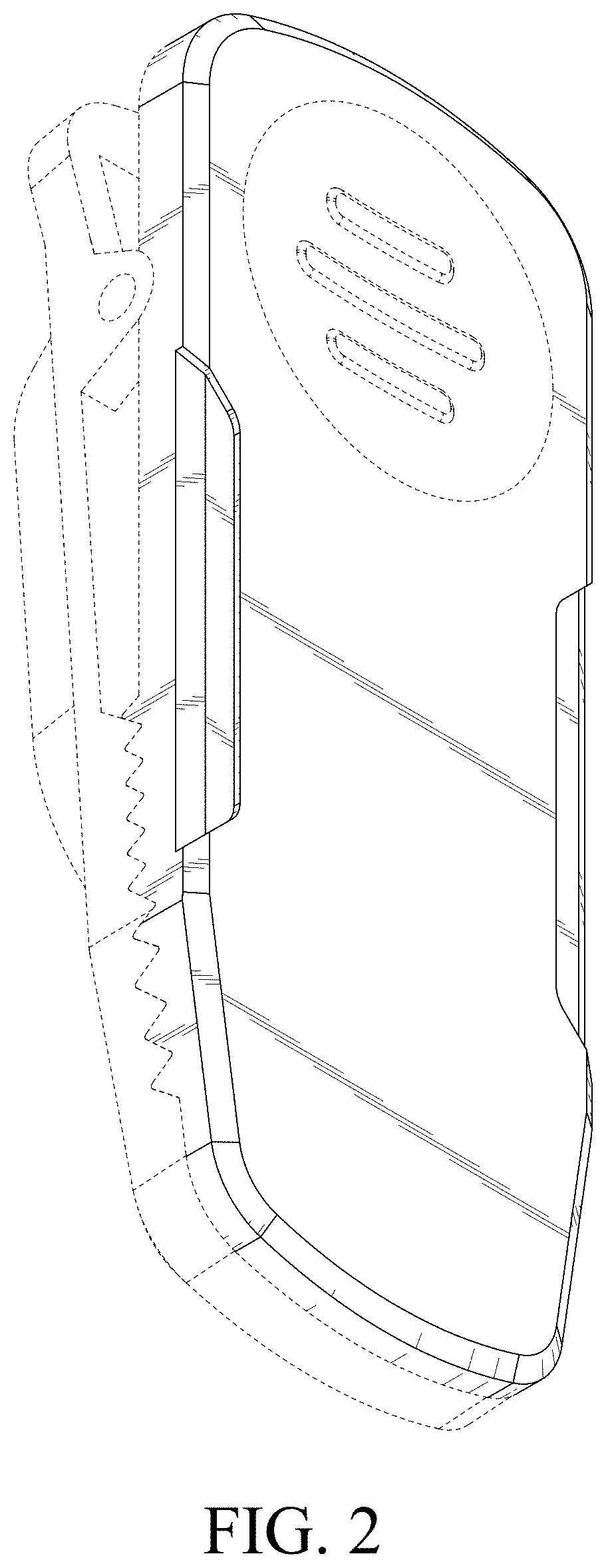 Patent USD1001779 Figure 2 – Clip mount