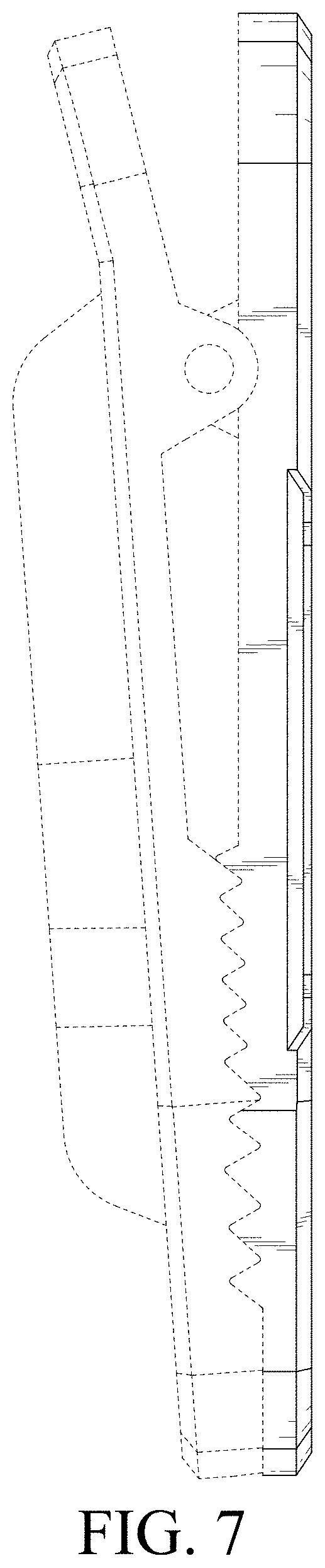 Patent USD1001779 Figure 7 – Clip mount