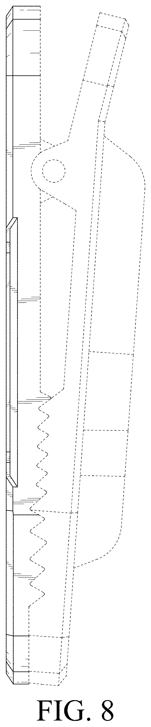 Patent USD1001779 Figure 8 – Clip mount