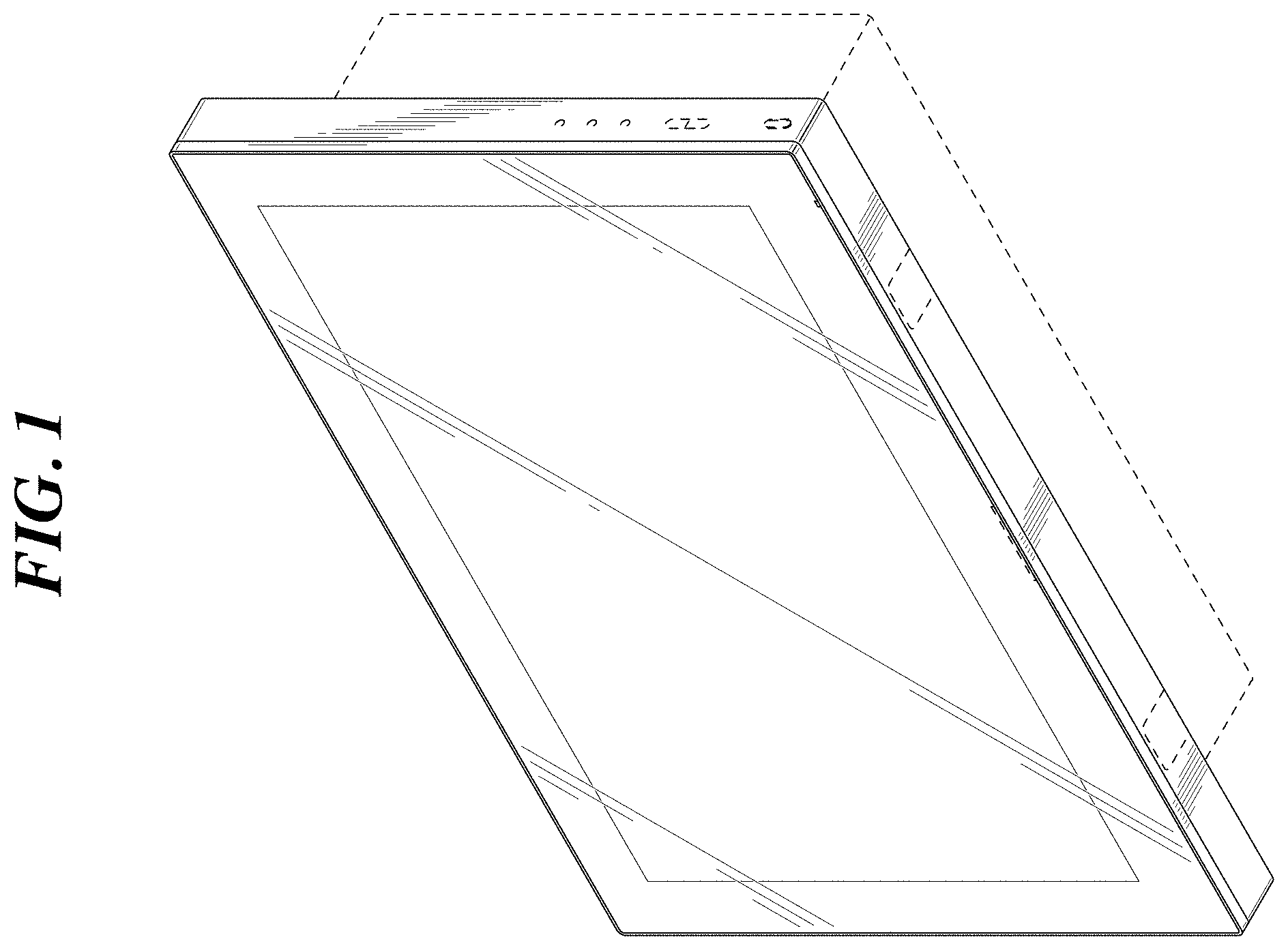 Patent USD1001781 Figure 1 – Remote controller