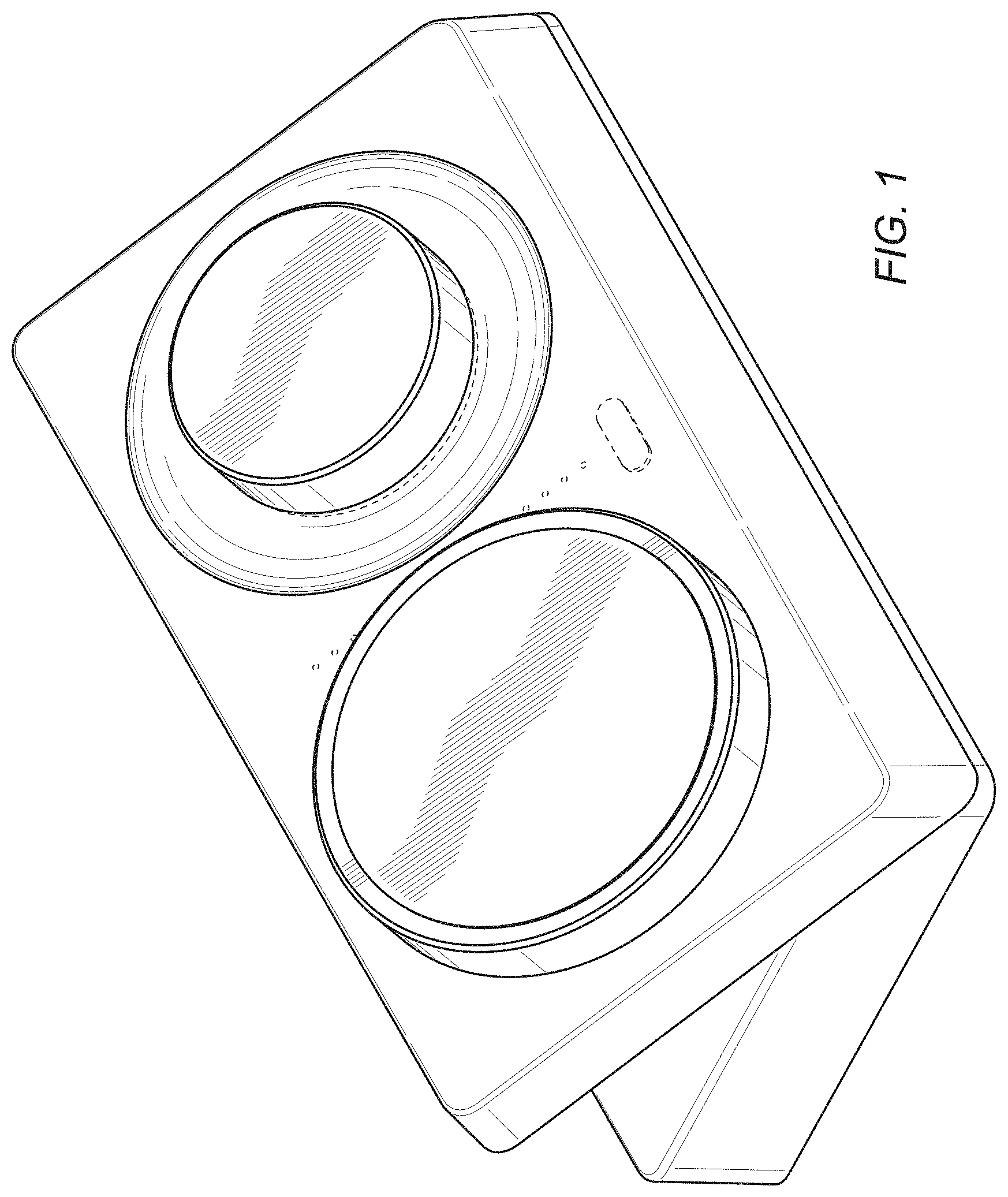 Patent USD1001782 Figure 1 – Audio controller